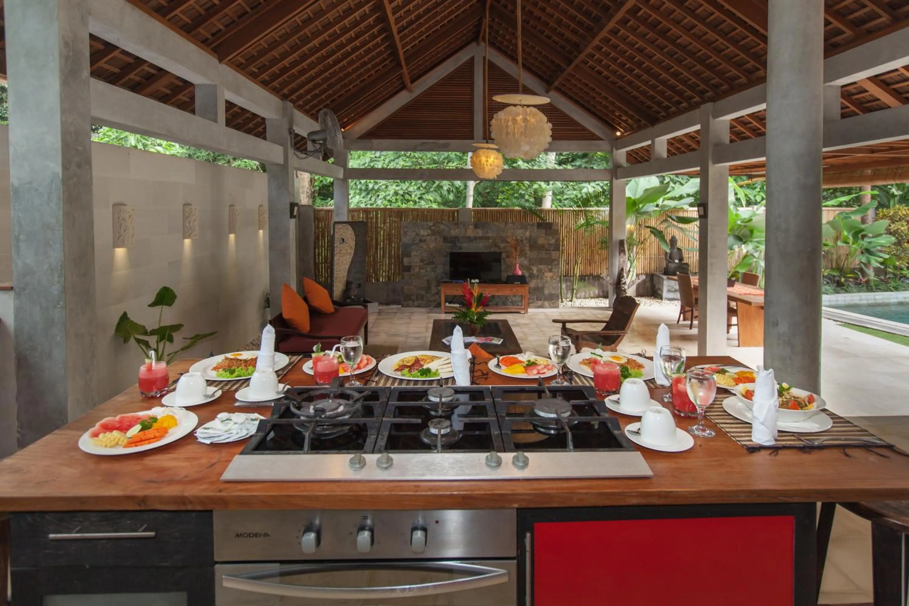 Breakfast in Villa Liang by Nagisa Bali