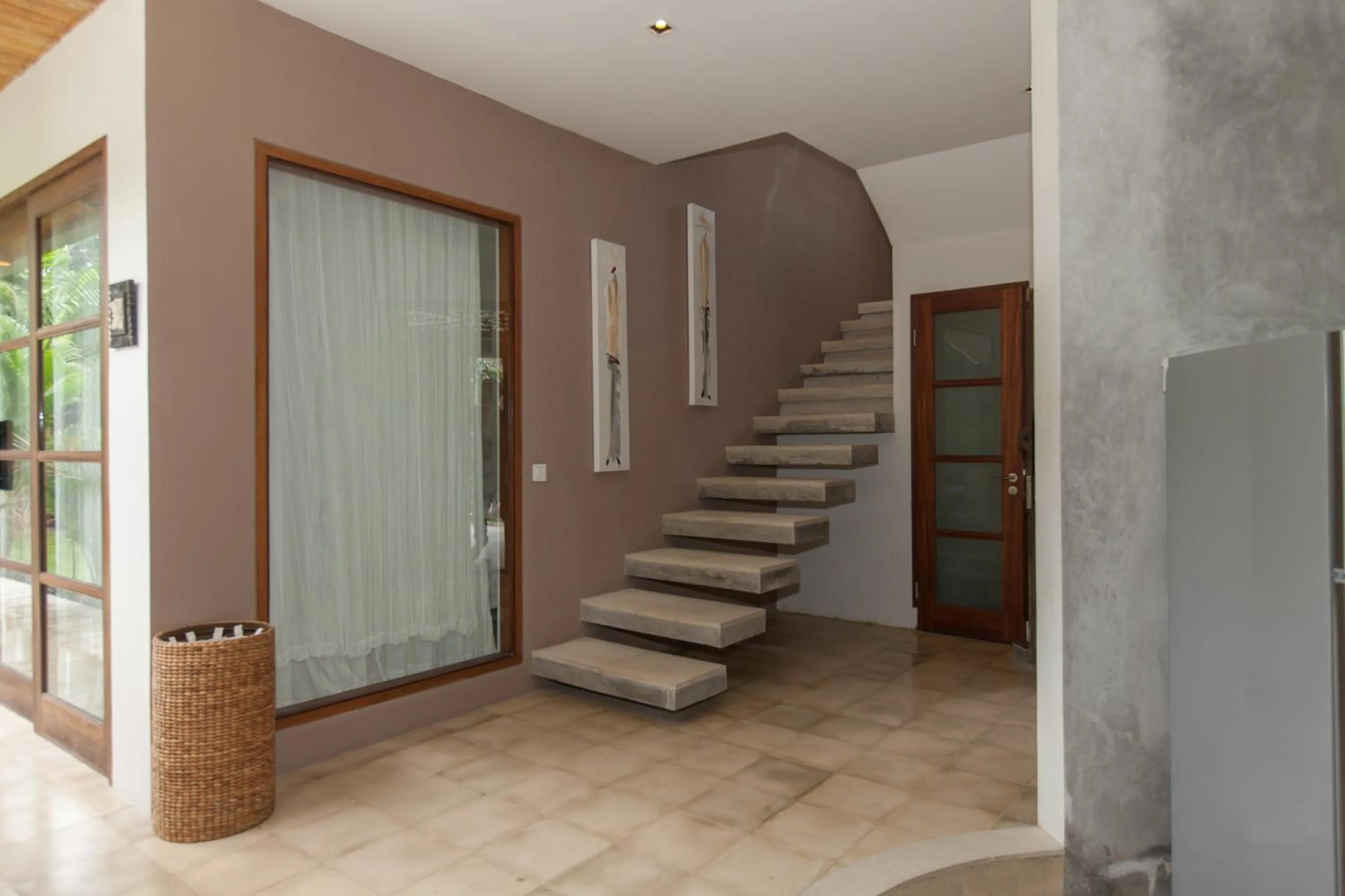 Facade/entrance in Villa Liang by Nagisa Bali