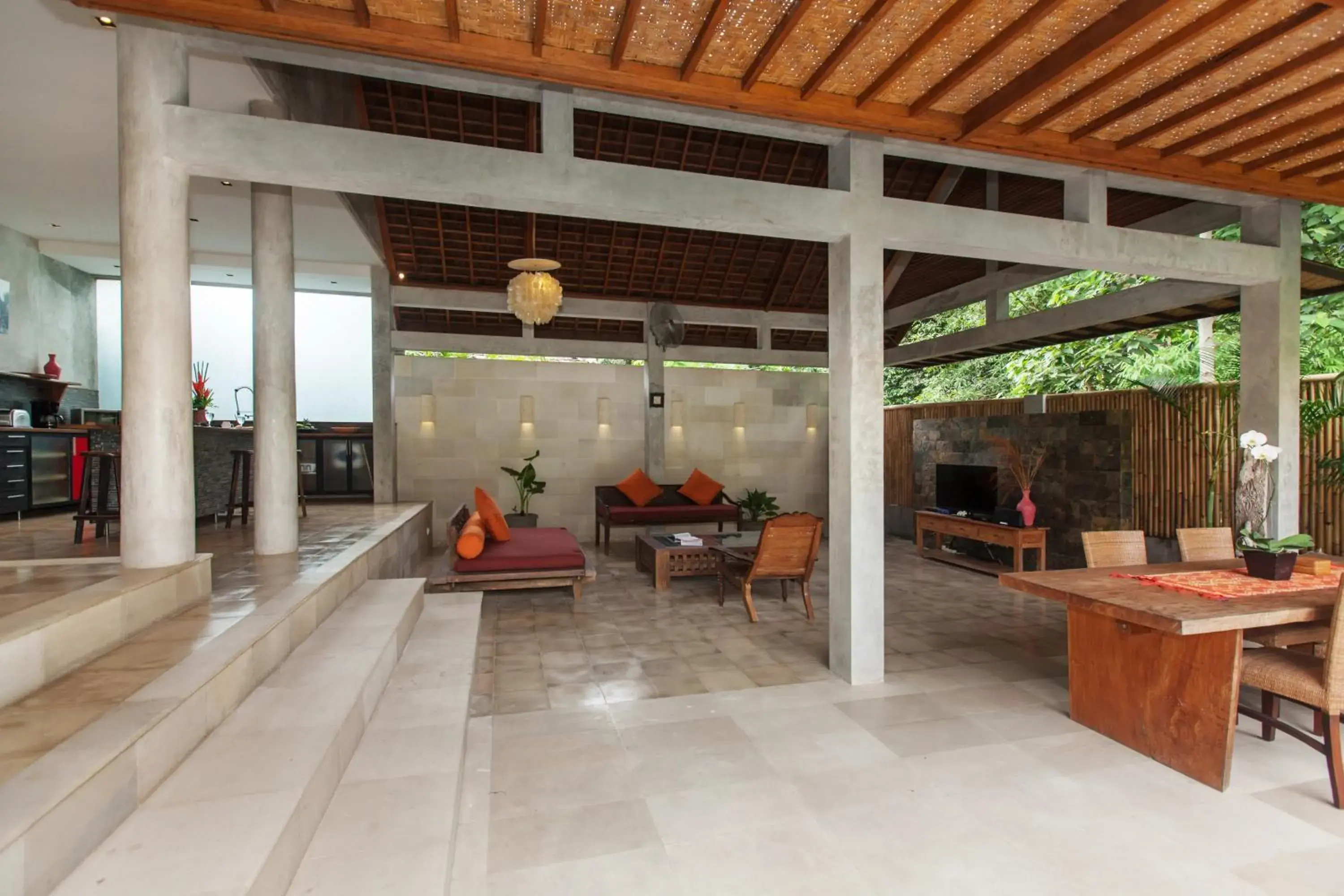 Living room in Villa Liang by Nagisa Bali Living room in Villa Liang by Nagisa Bali