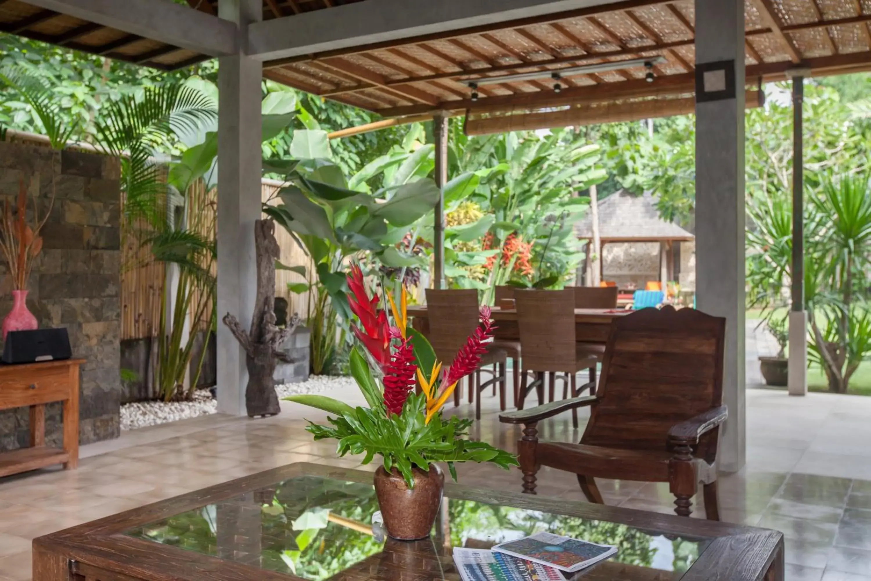 Living room in Villa Liang by Nagisa Bali Living room in Villa Liang by Nagisa Bali