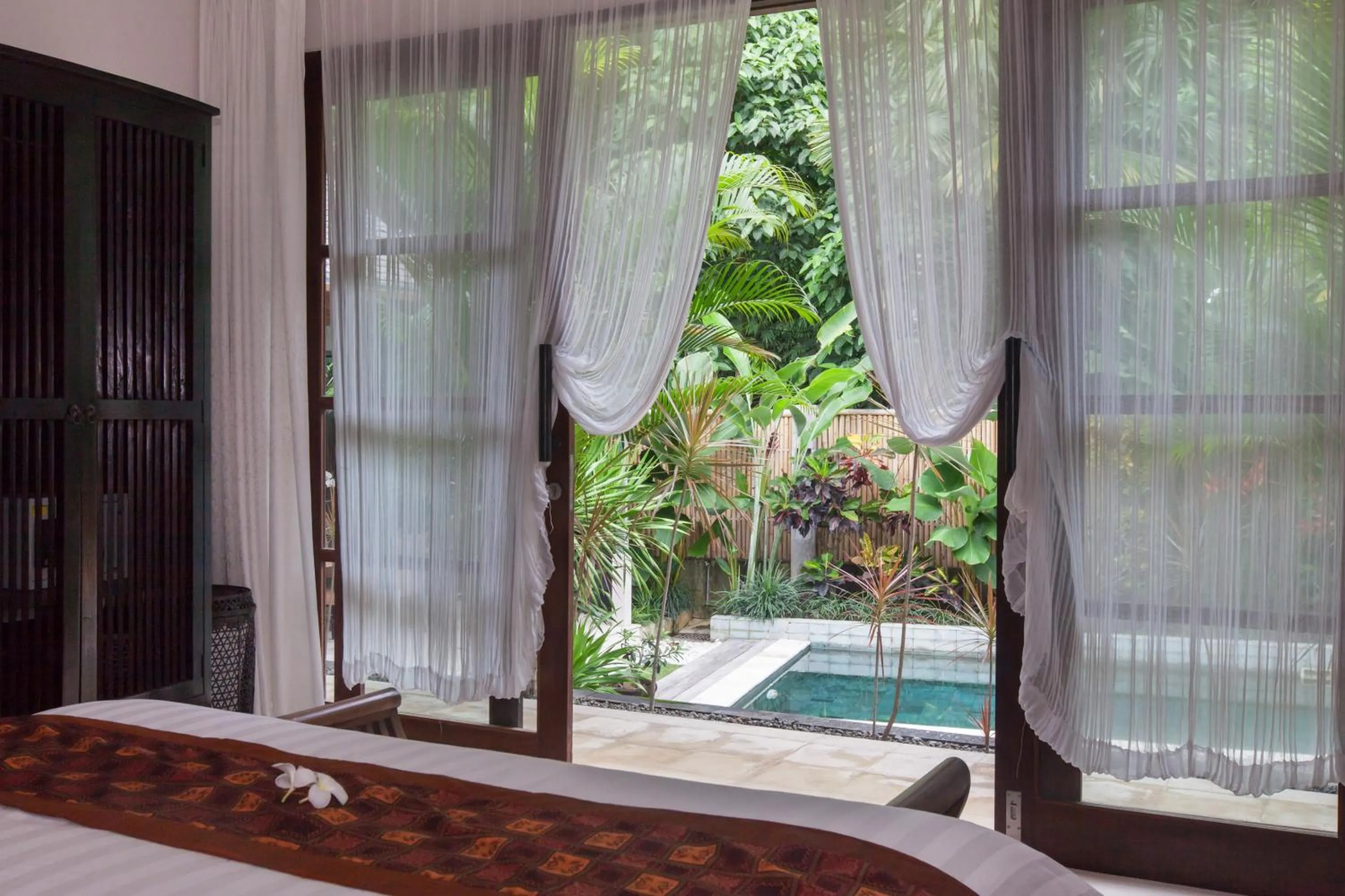 Pool view in Villa Liang by Nagisa Bali