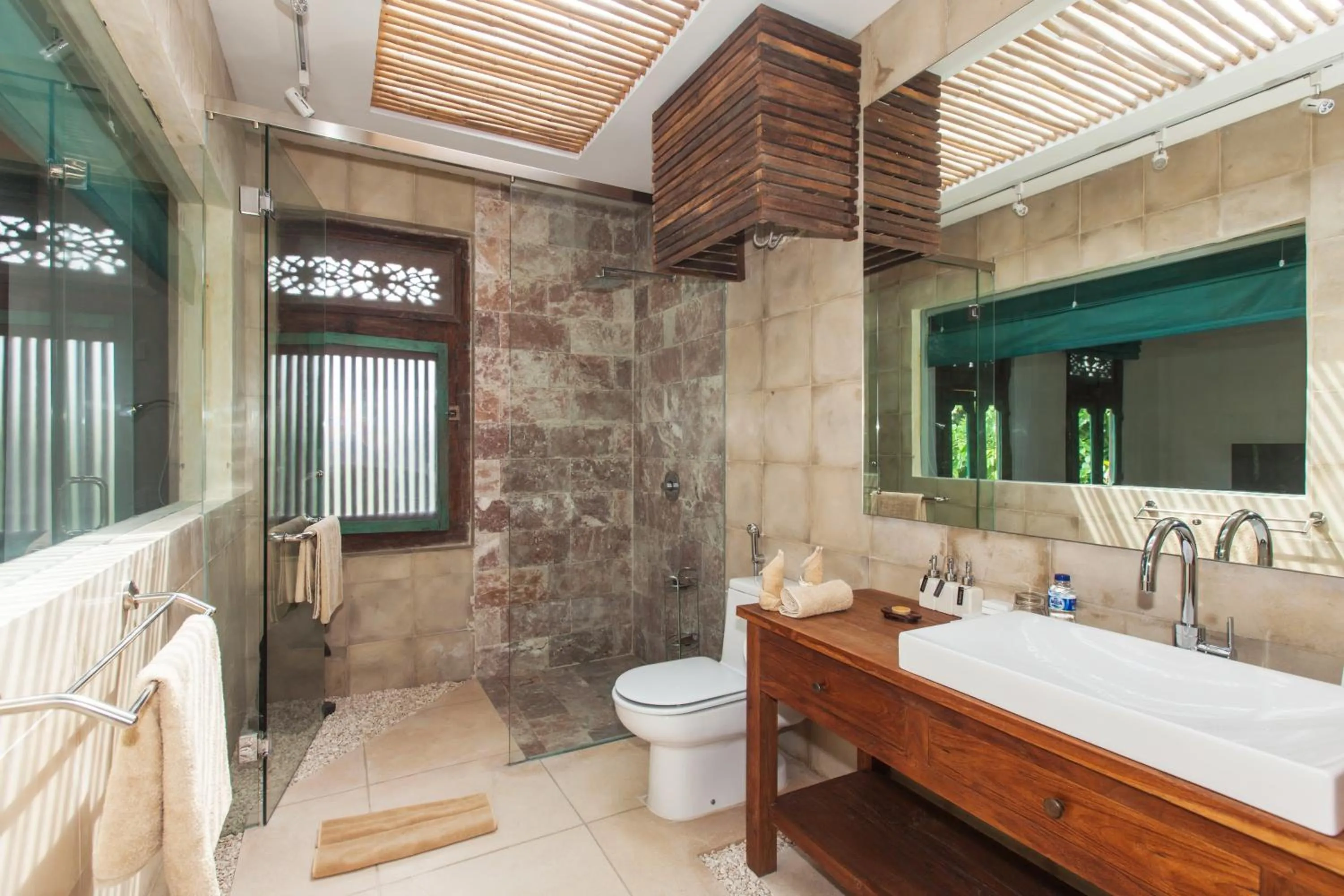 Bathroom in Villa Liang by Nagisa Bali