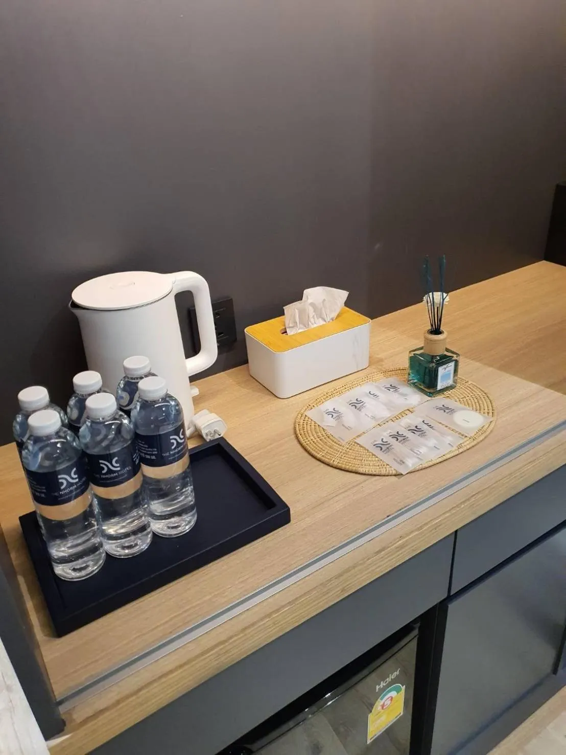 Photo of the whole room in The Nhorm Hotel Ratchada