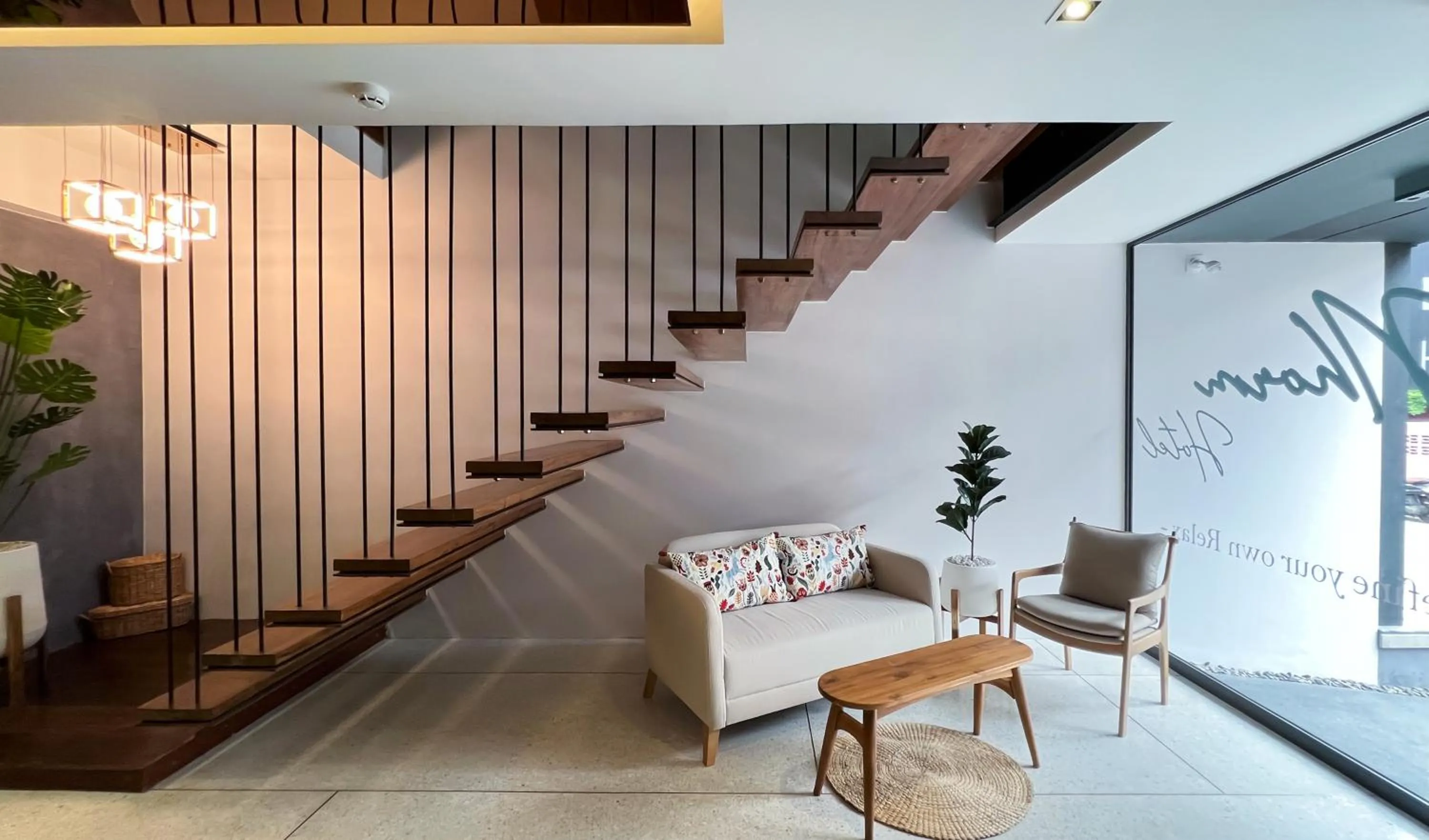 Property building in The Nhorm Hotel Ratchada