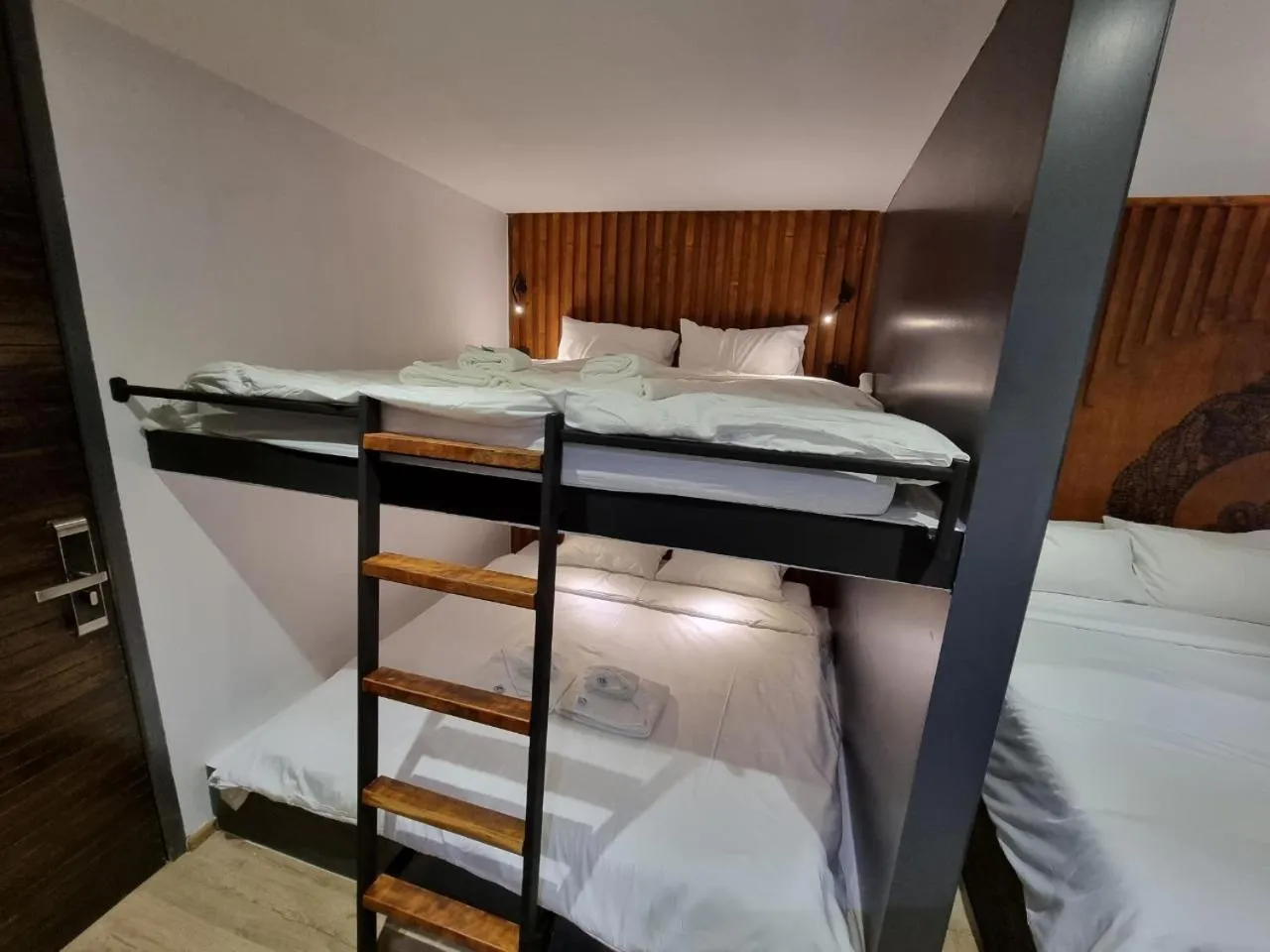 Photo of the whole room, Bed in The Nhorm Hotel Ratchada