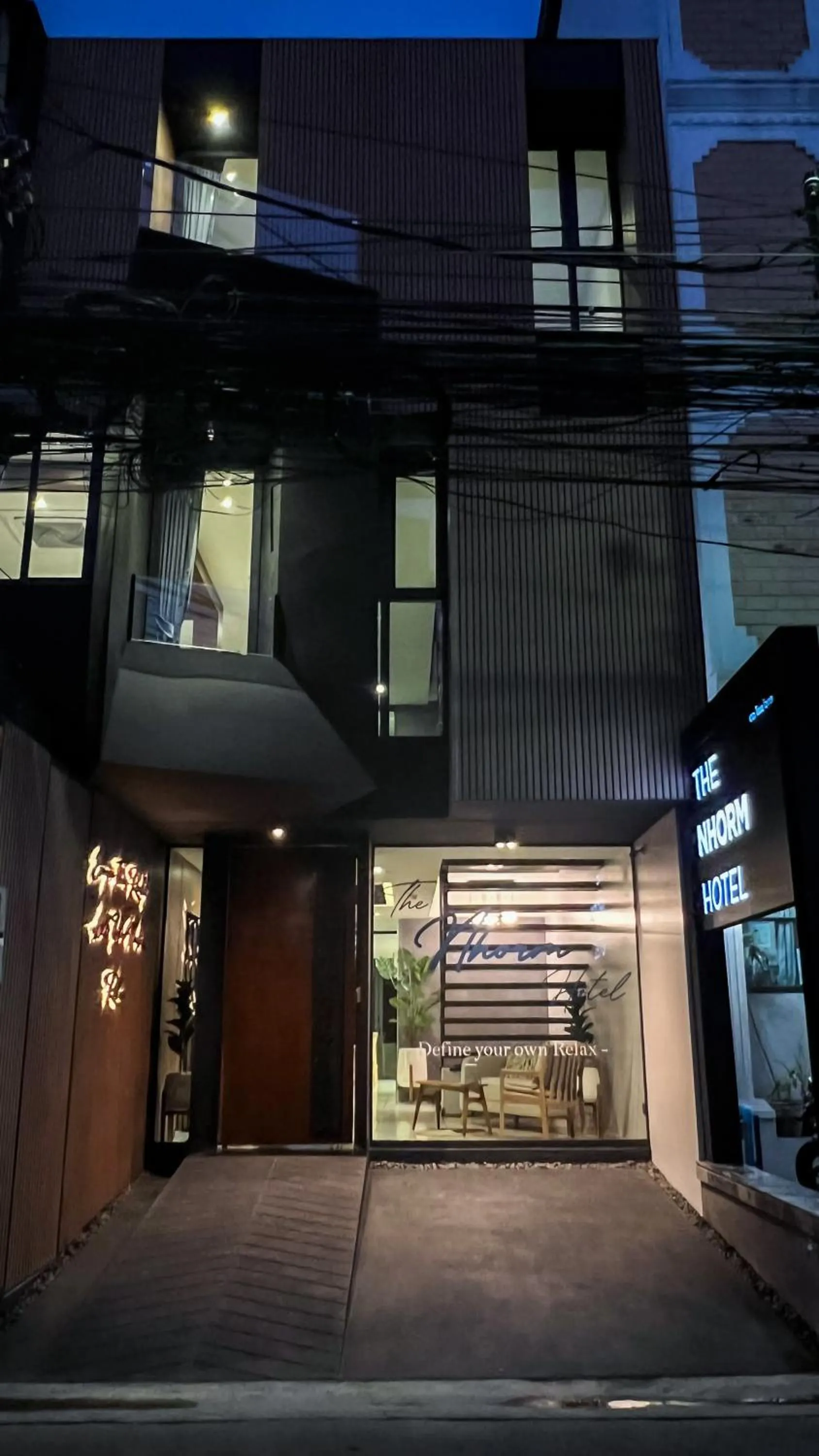 Property building in The Nhorm Hotel Ratchada