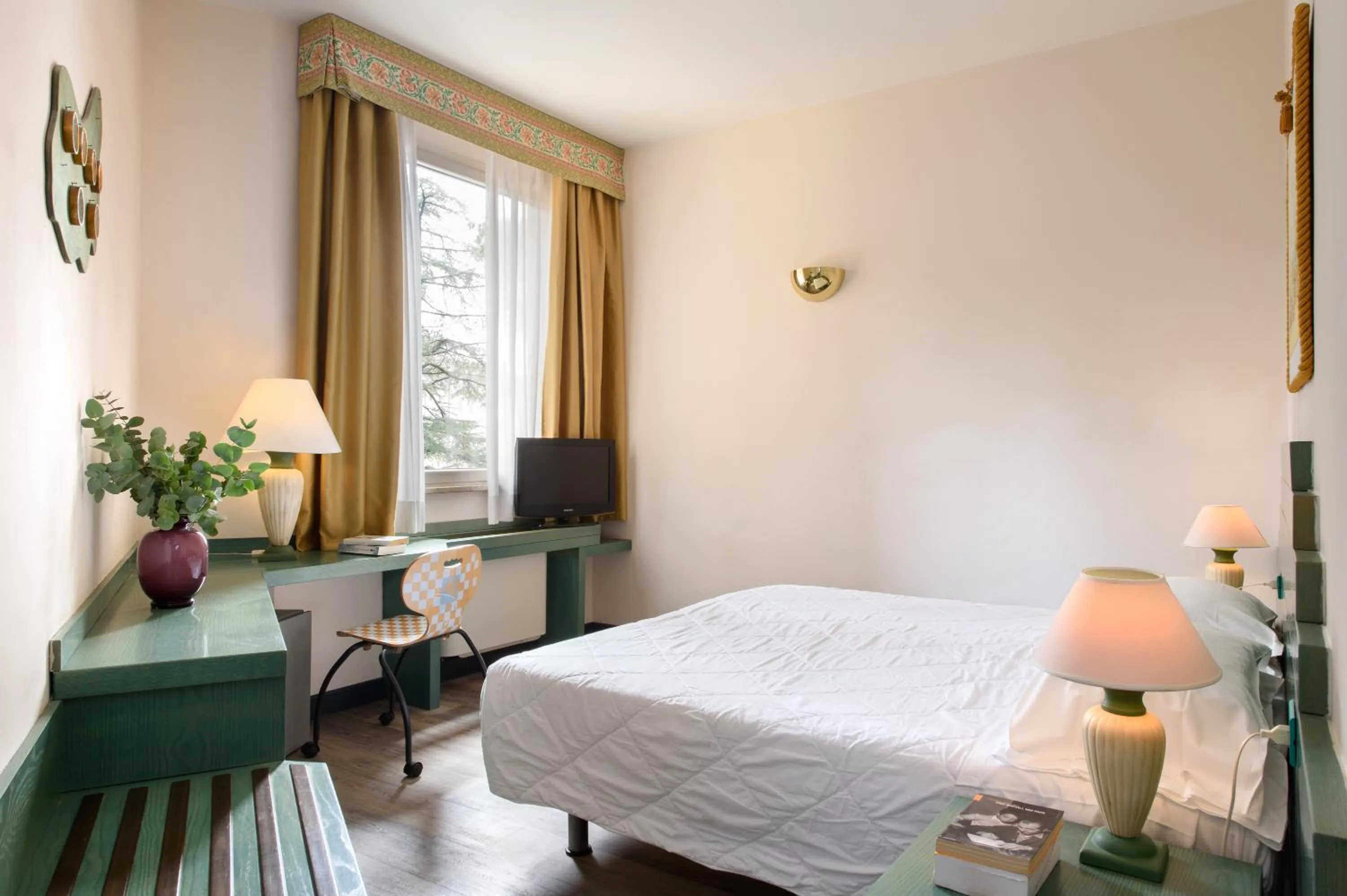 Bed in Grand Hotel Panoramic