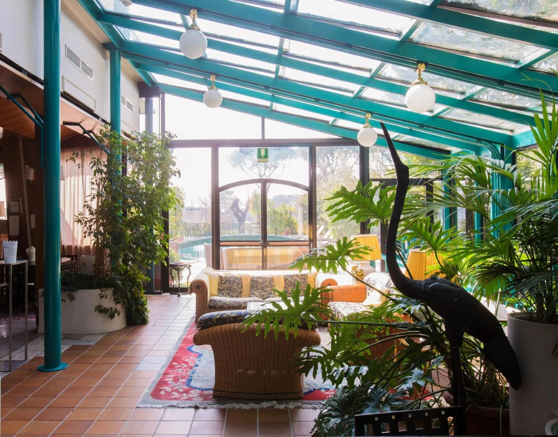 Communal lounge/ TV room in Grand Hotel Panoramic