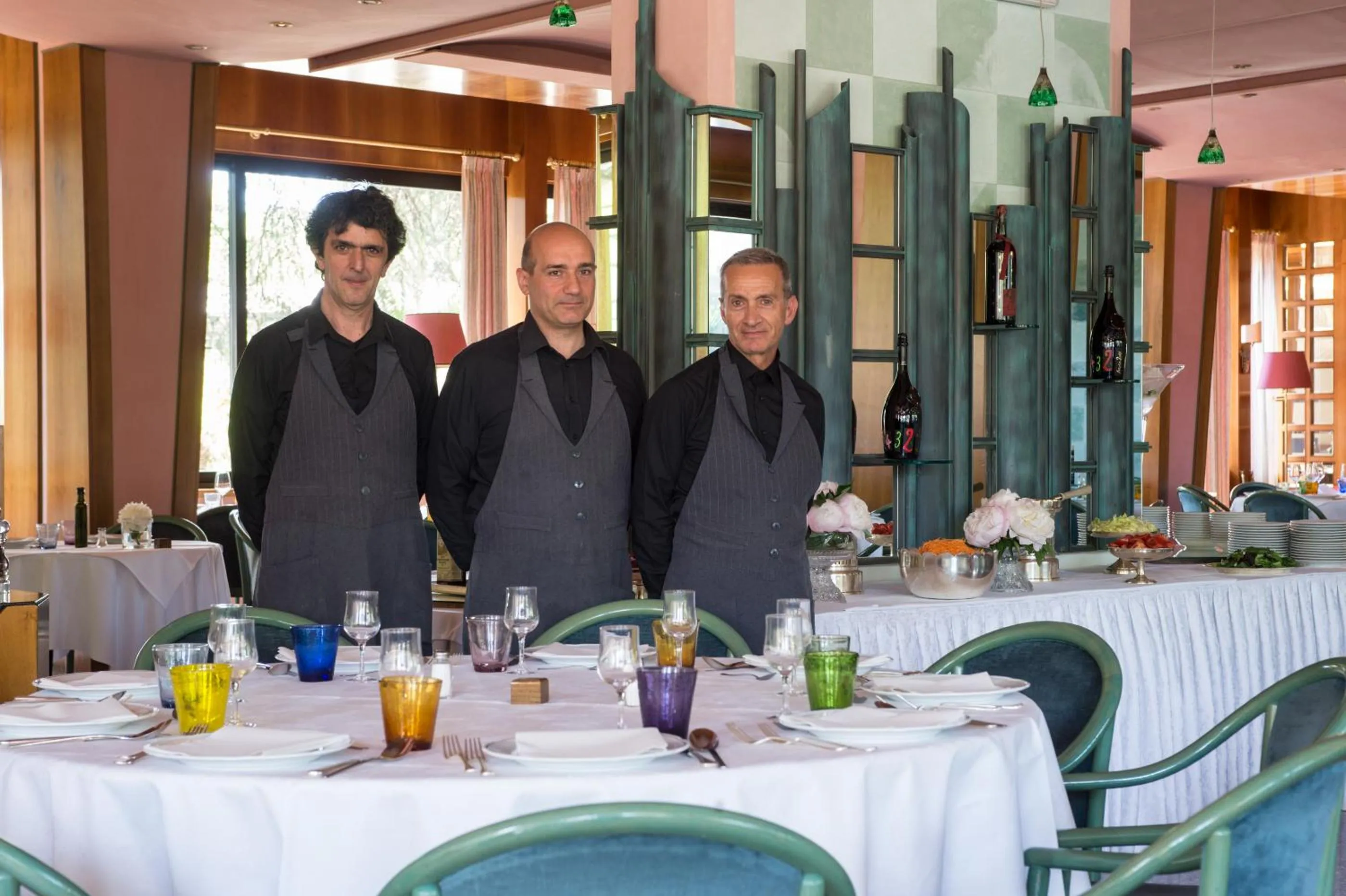 Staff in Grand Hotel Panoramic