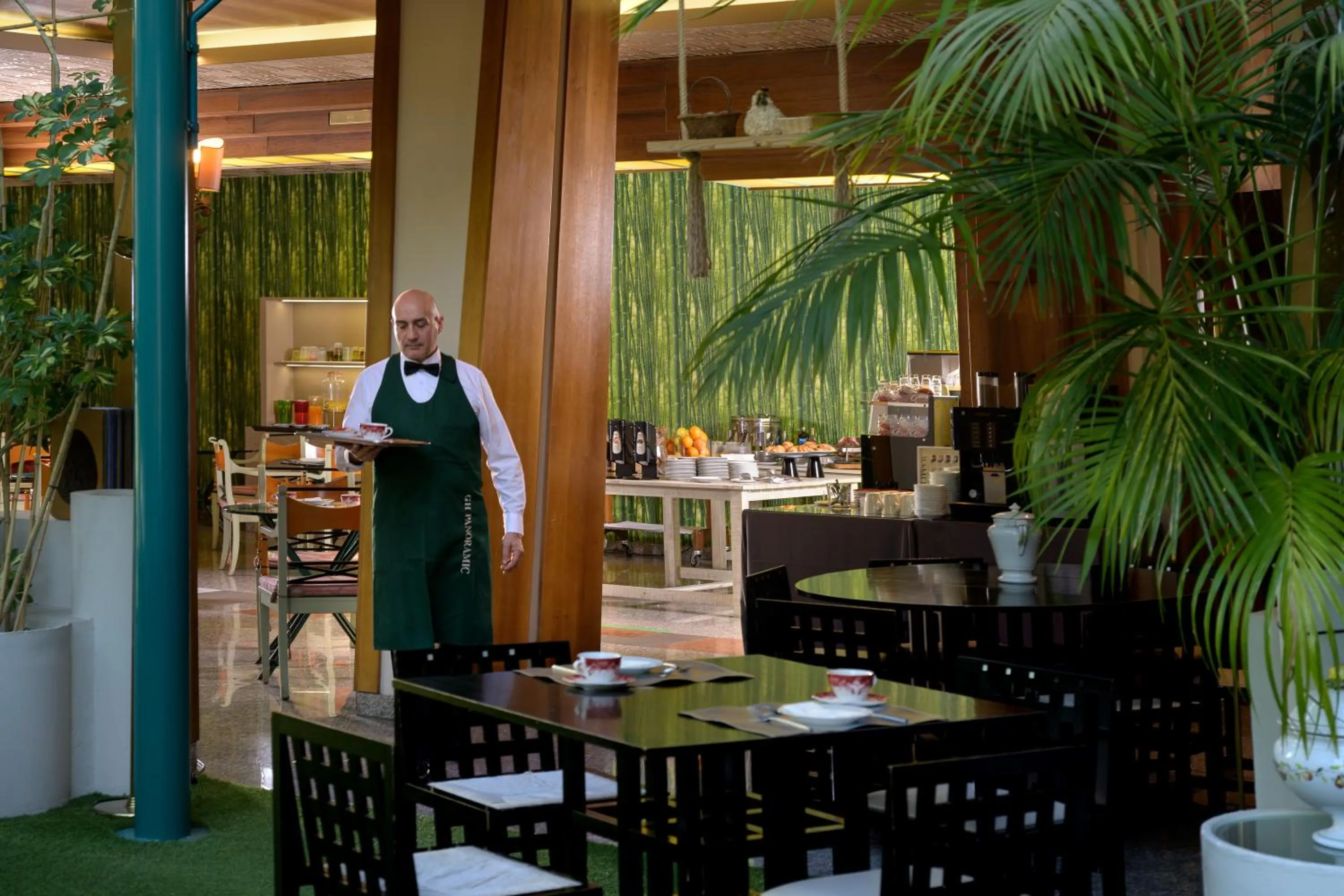 Breakfast in Grand Hotel Panoramic