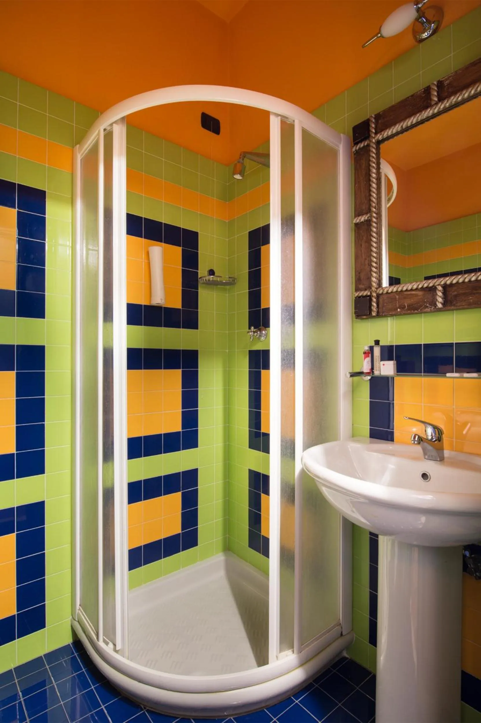 Bathroom in Grand Hotel Panoramic