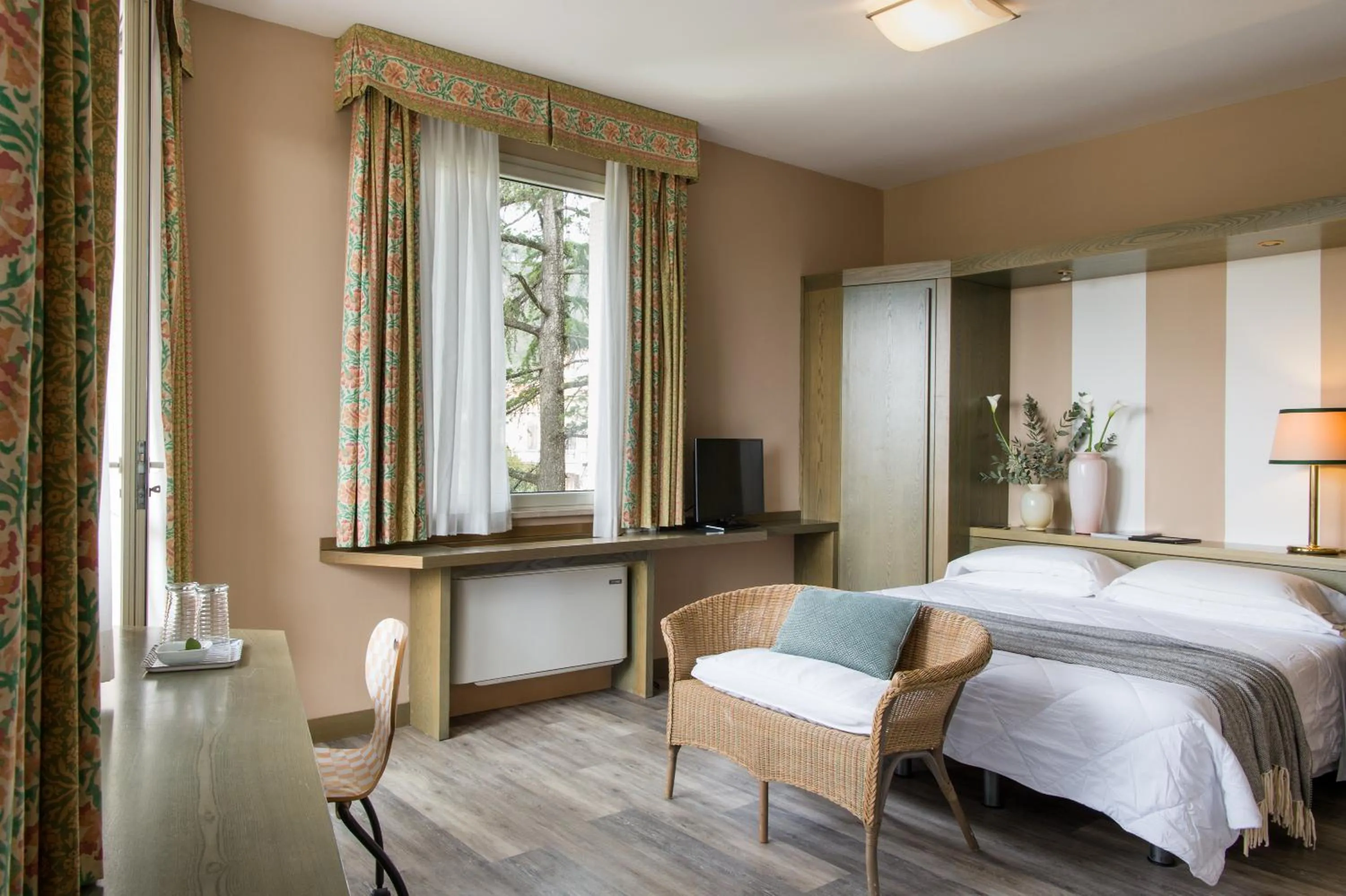 Bed in Grand Hotel Panoramic