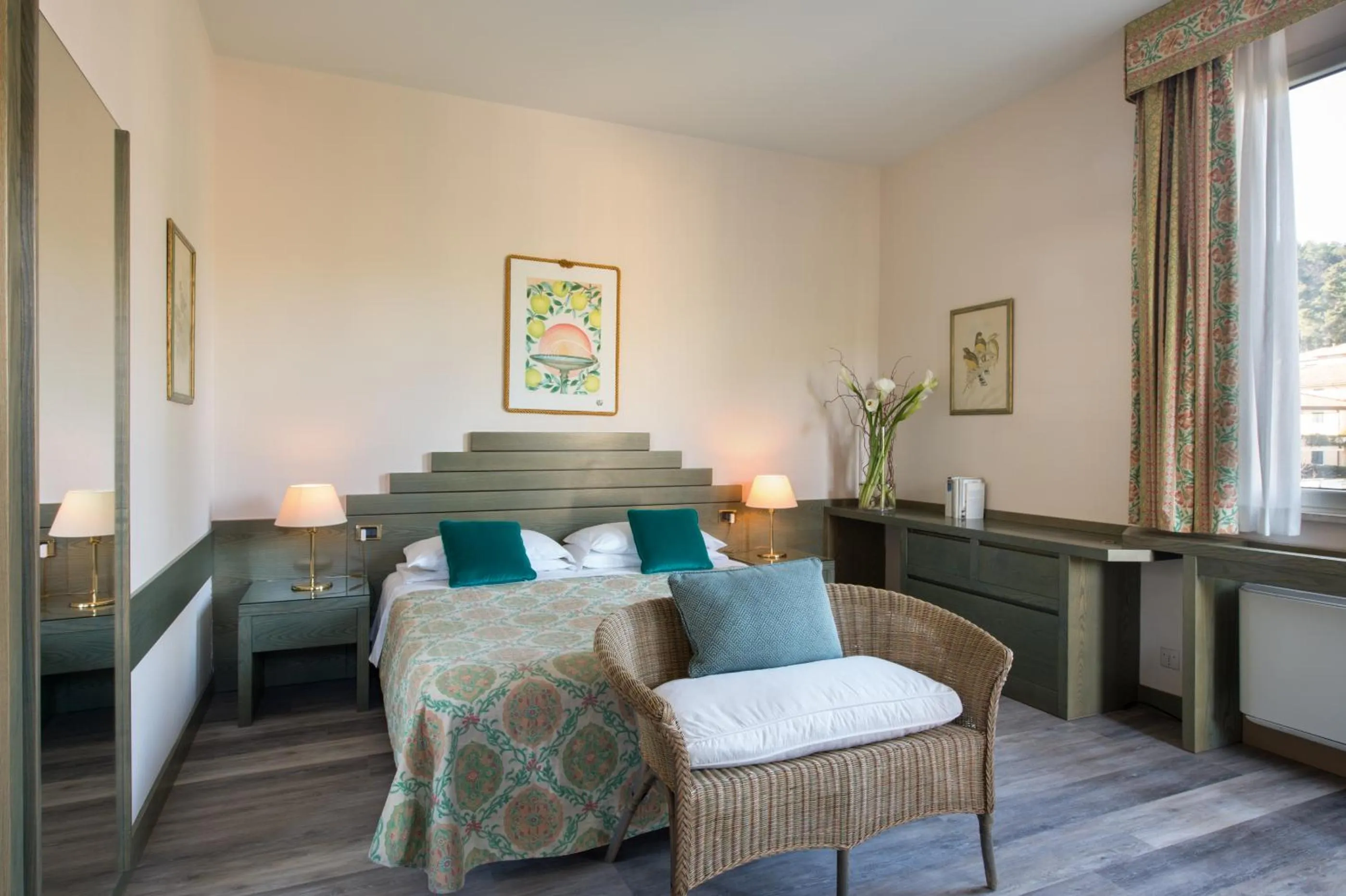 Bedroom, Bed in Grand Hotel Panoramic