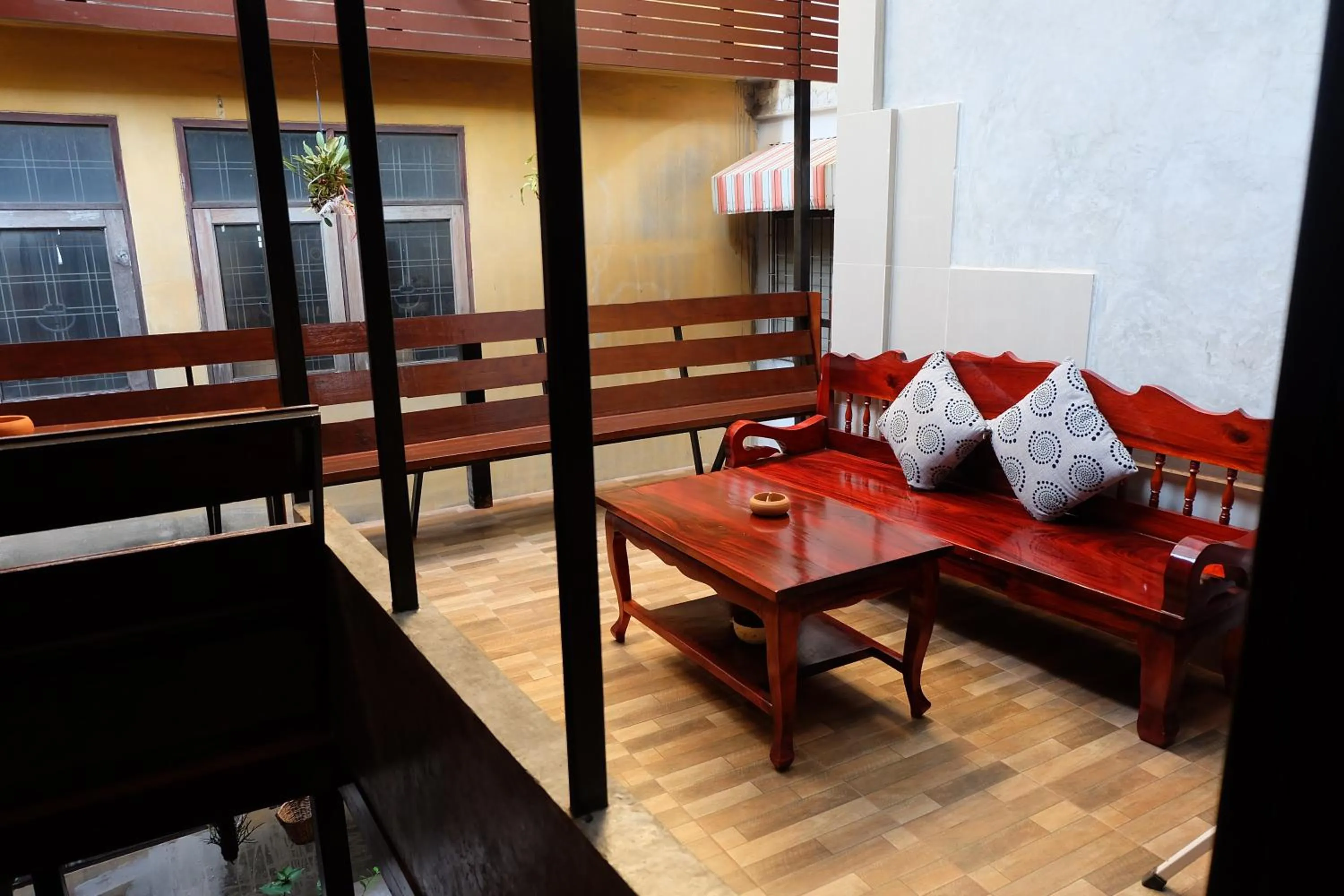 Balcony/Terrace in Decordo Hostel