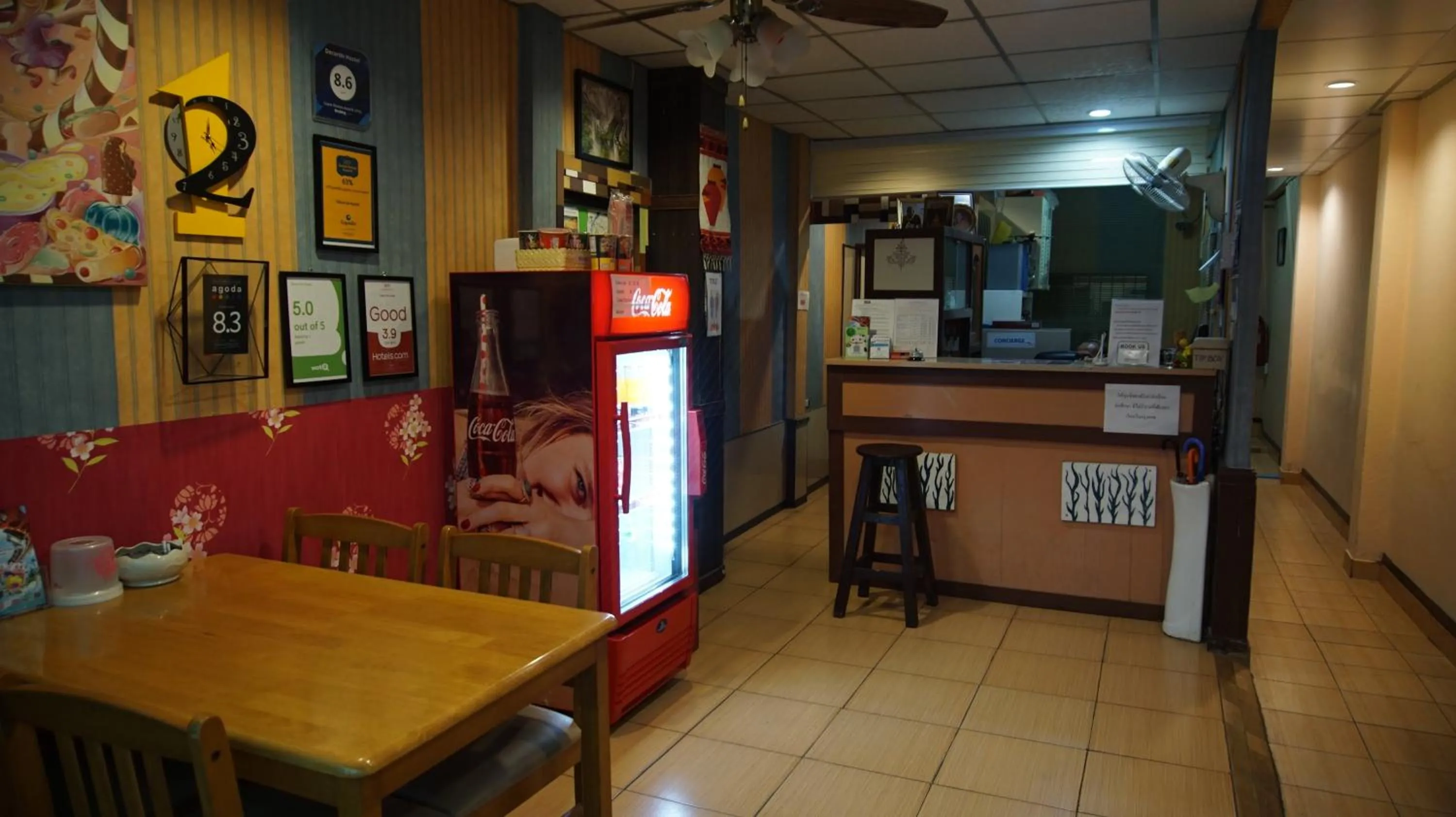 Lobby or reception in Decordo Hostel