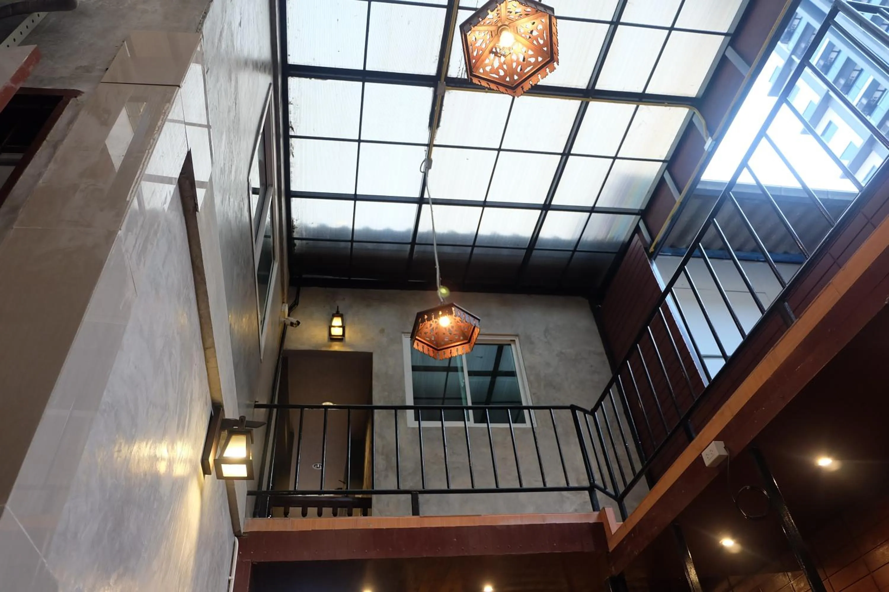 Balcony/Terrace in Decordo Hostel