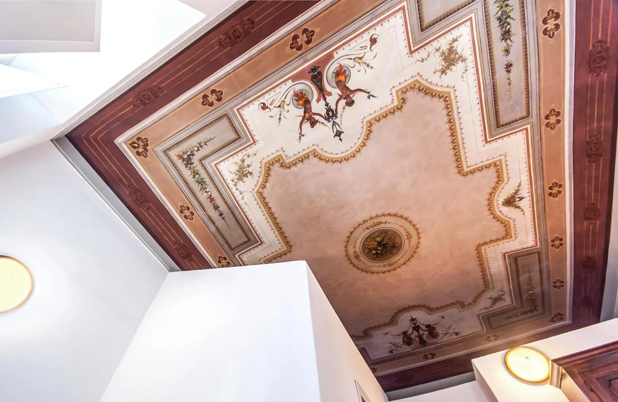 Decorative detail in Hotel Costantini