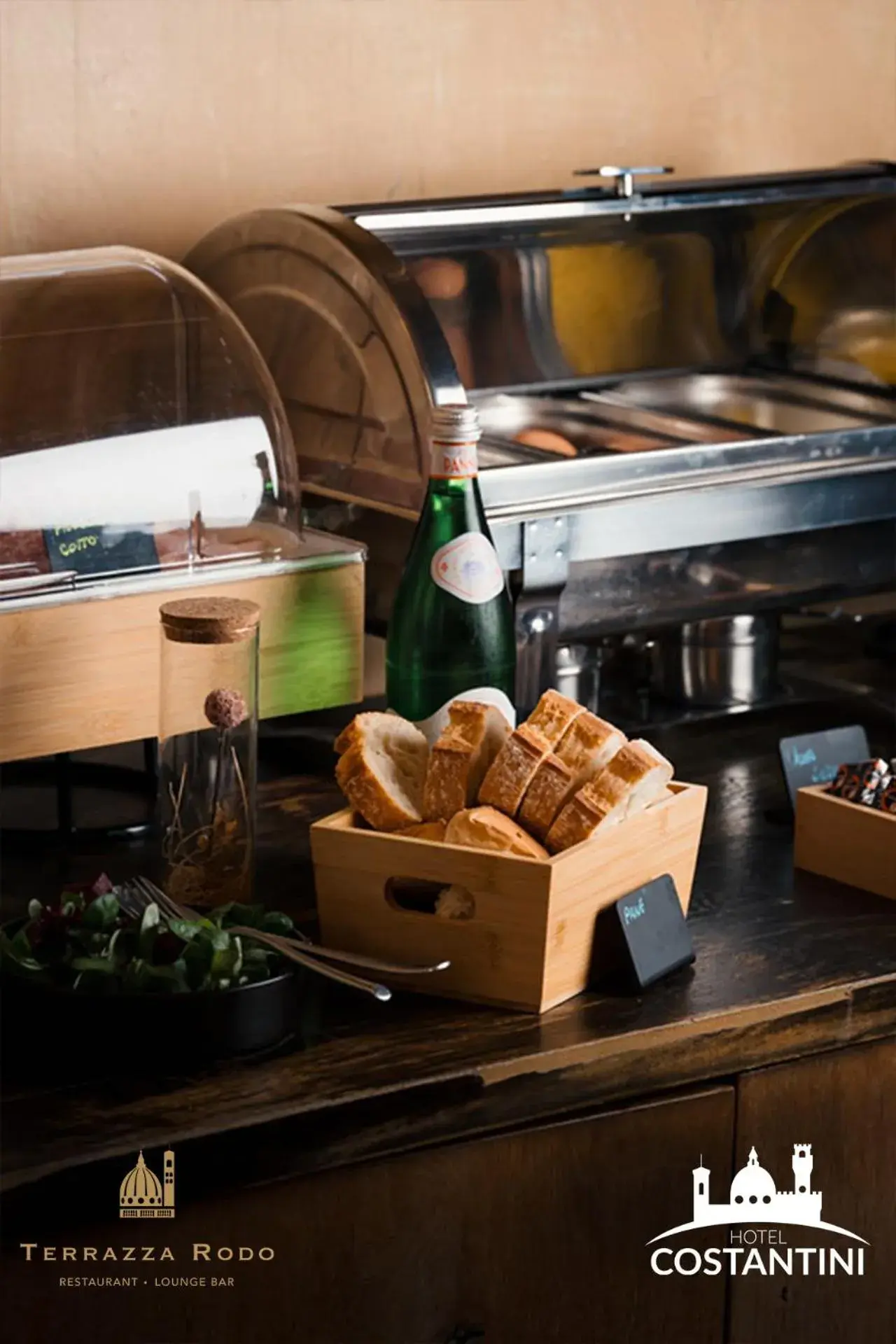 Food and drinks in Hotel Costantini Food and drinks in Hotel Costantini