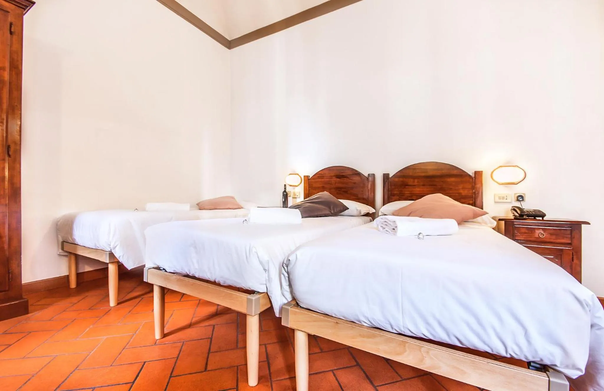 Bed in Hotel Costantini