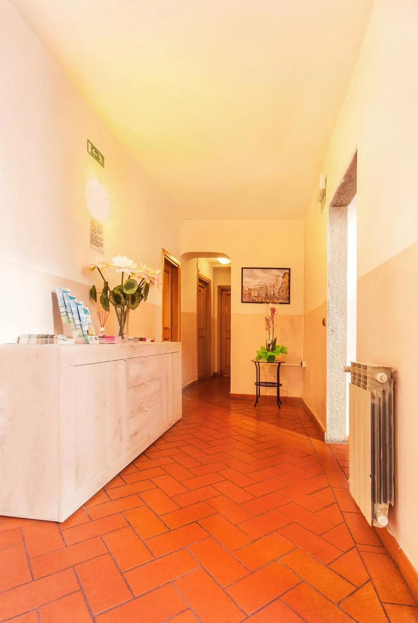 Lobby or reception in Hotel Costantini Lobby or reception in Hotel Costantini