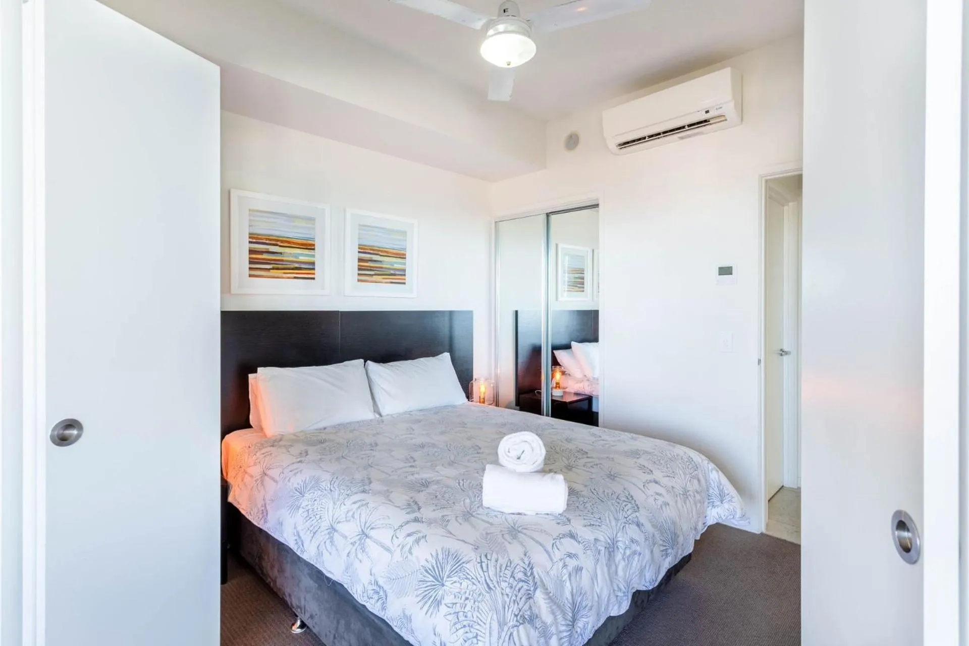 Bed in Ocean View Apartment Yeppoon