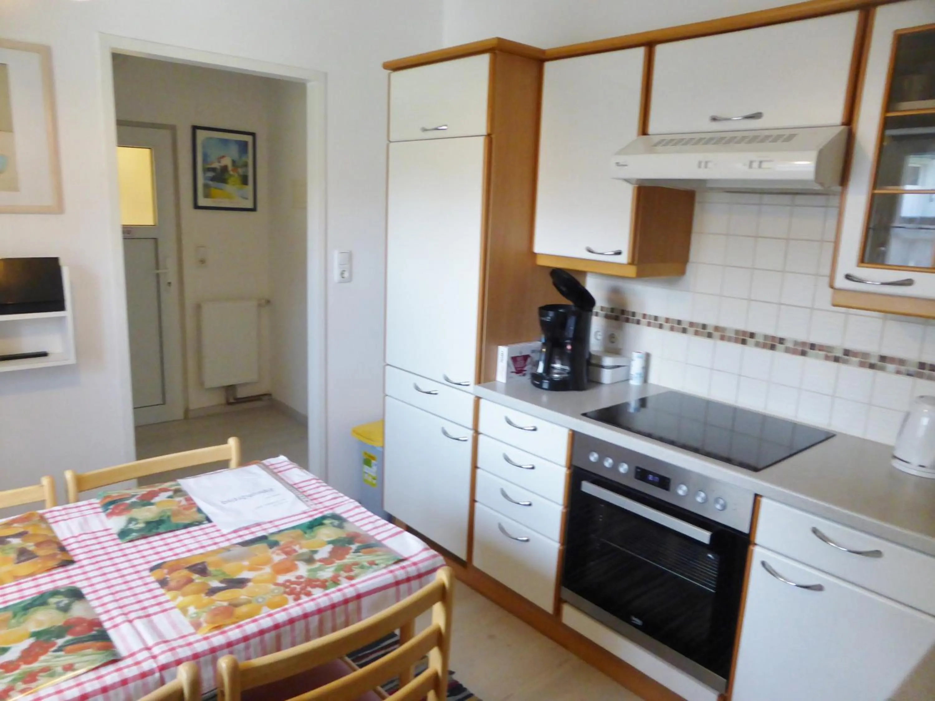 Kitchen or kitchenette in Ferienwohnung Sailer