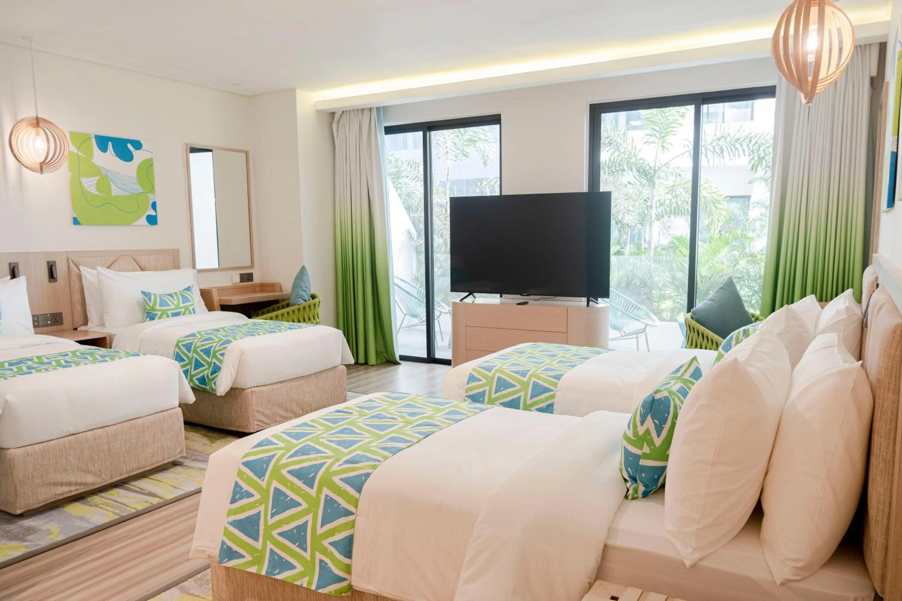Photo of the whole room, Bed in Lime Resort Manila