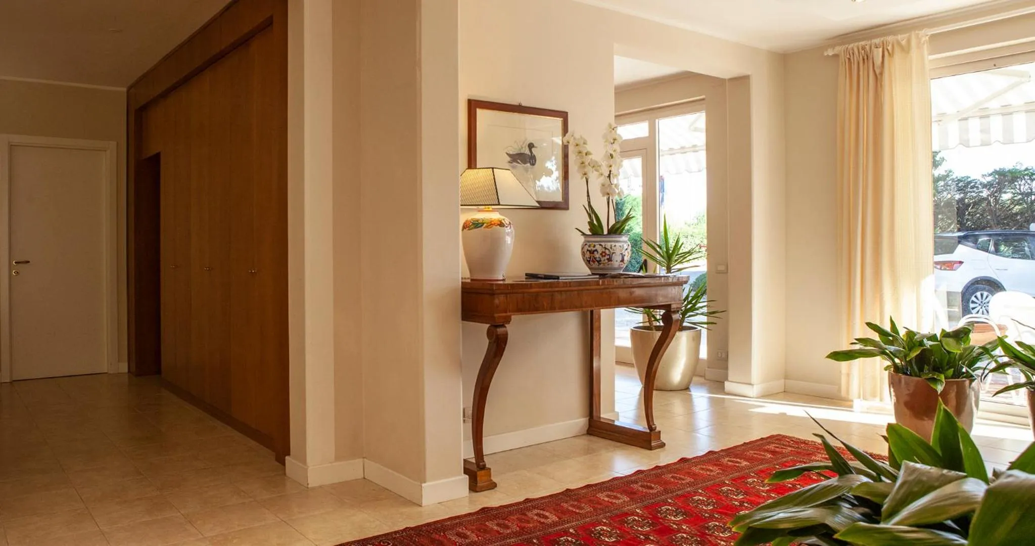 Lobby or reception in Parkhotel Montigeto