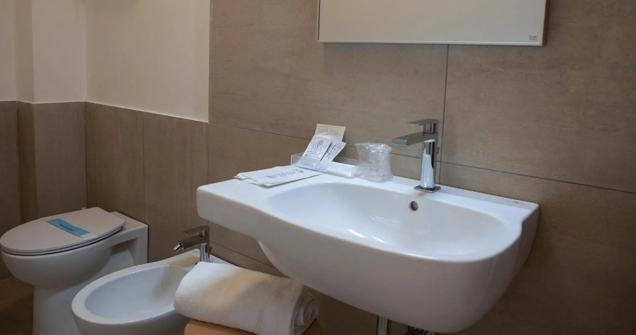 Bathroom in Parkhotel Montigeto