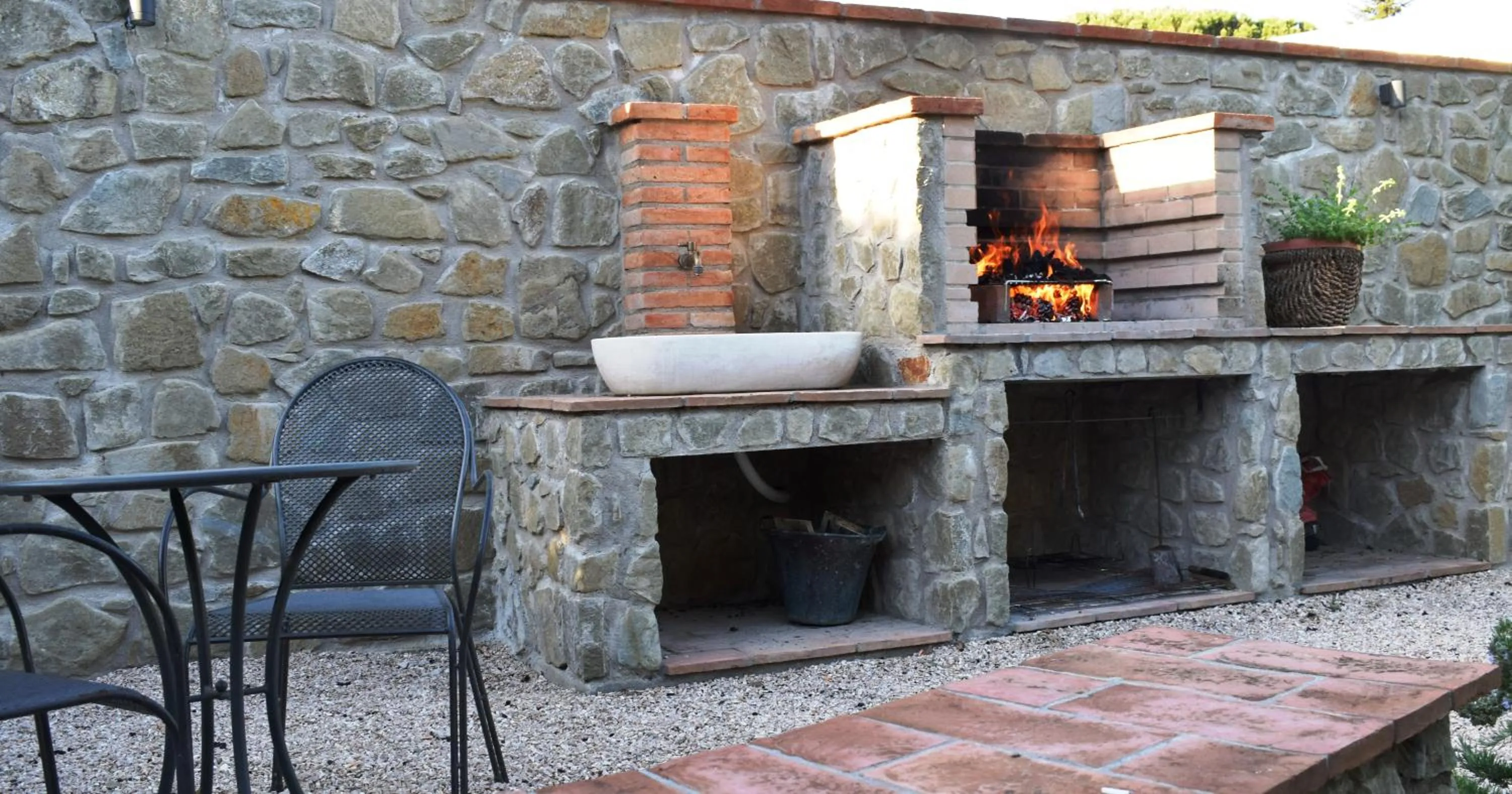 BBQ facilities in Parkhotel Montigeto