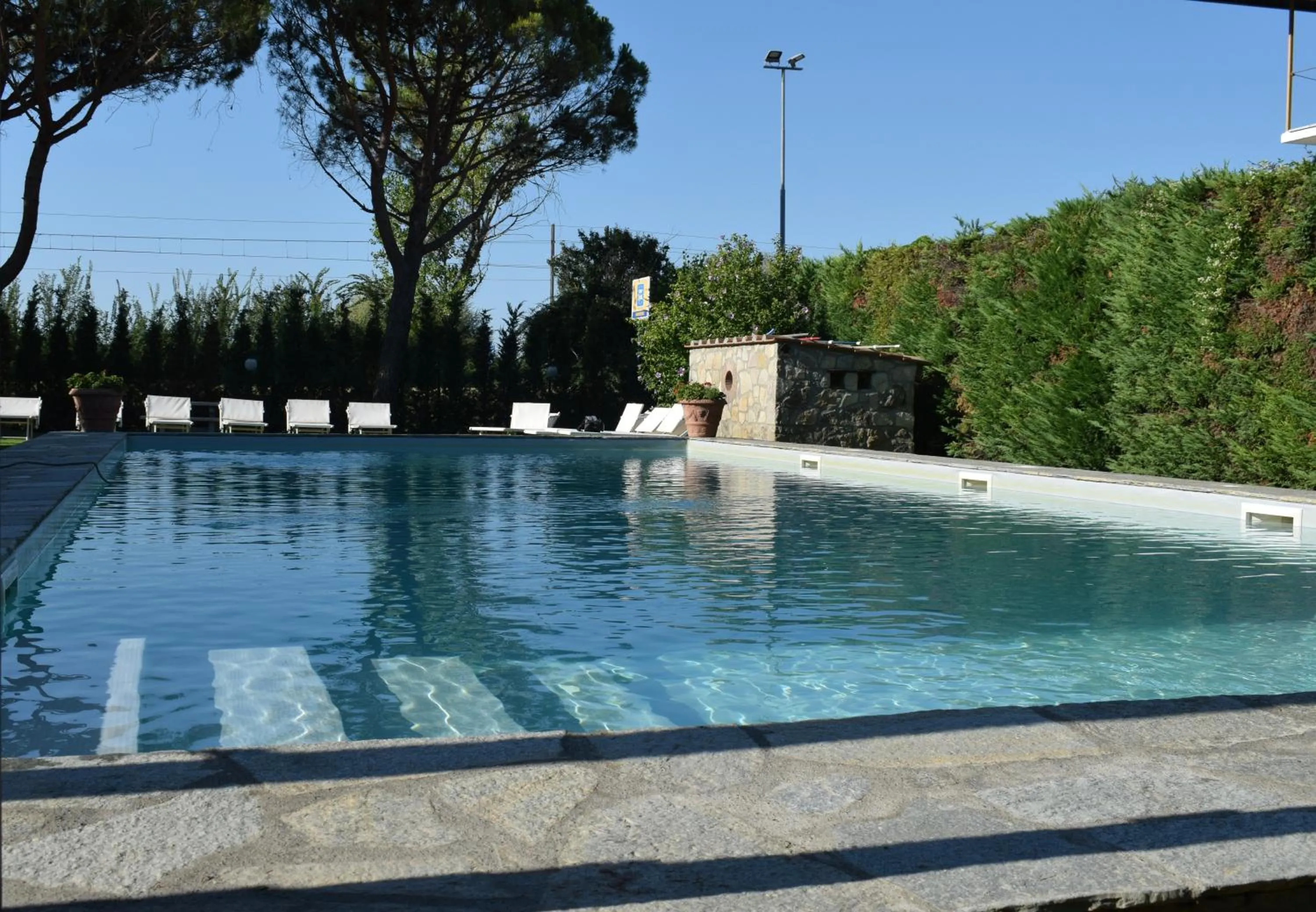 Swimming pool in Parkhotel Montigeto