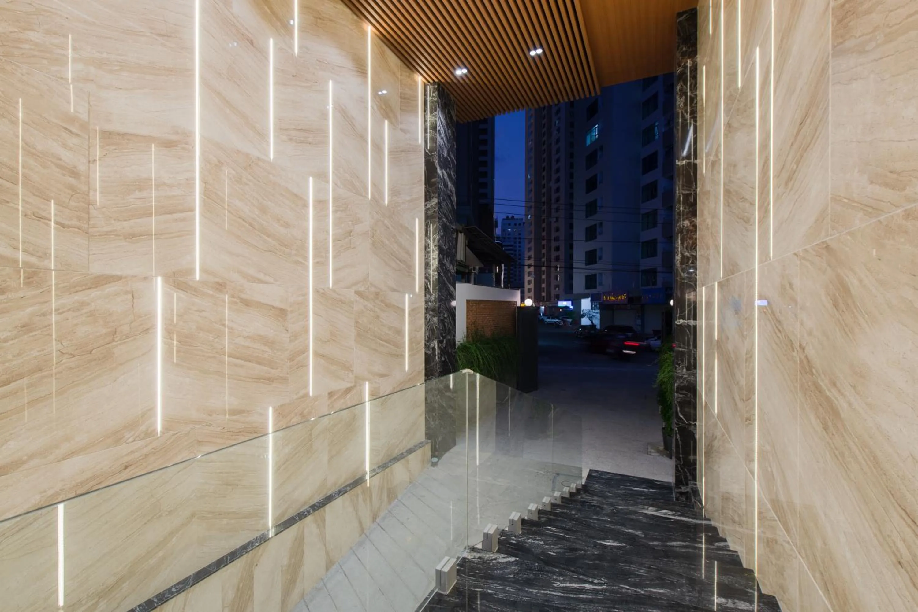 Facade/entrance in The Anchor Apartment - Nha Trang