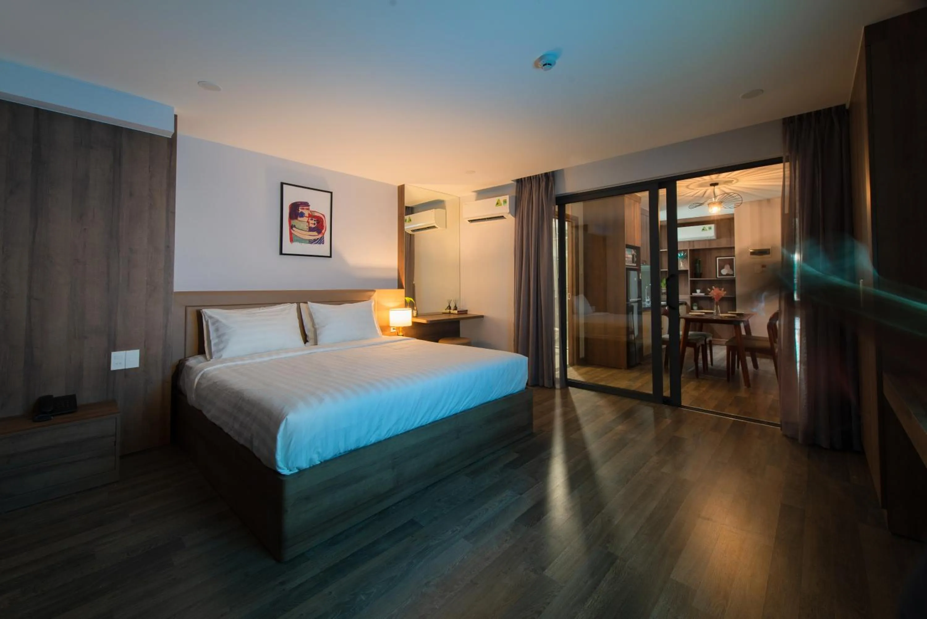 Bed in The Anchor Apartment - Nha Trang