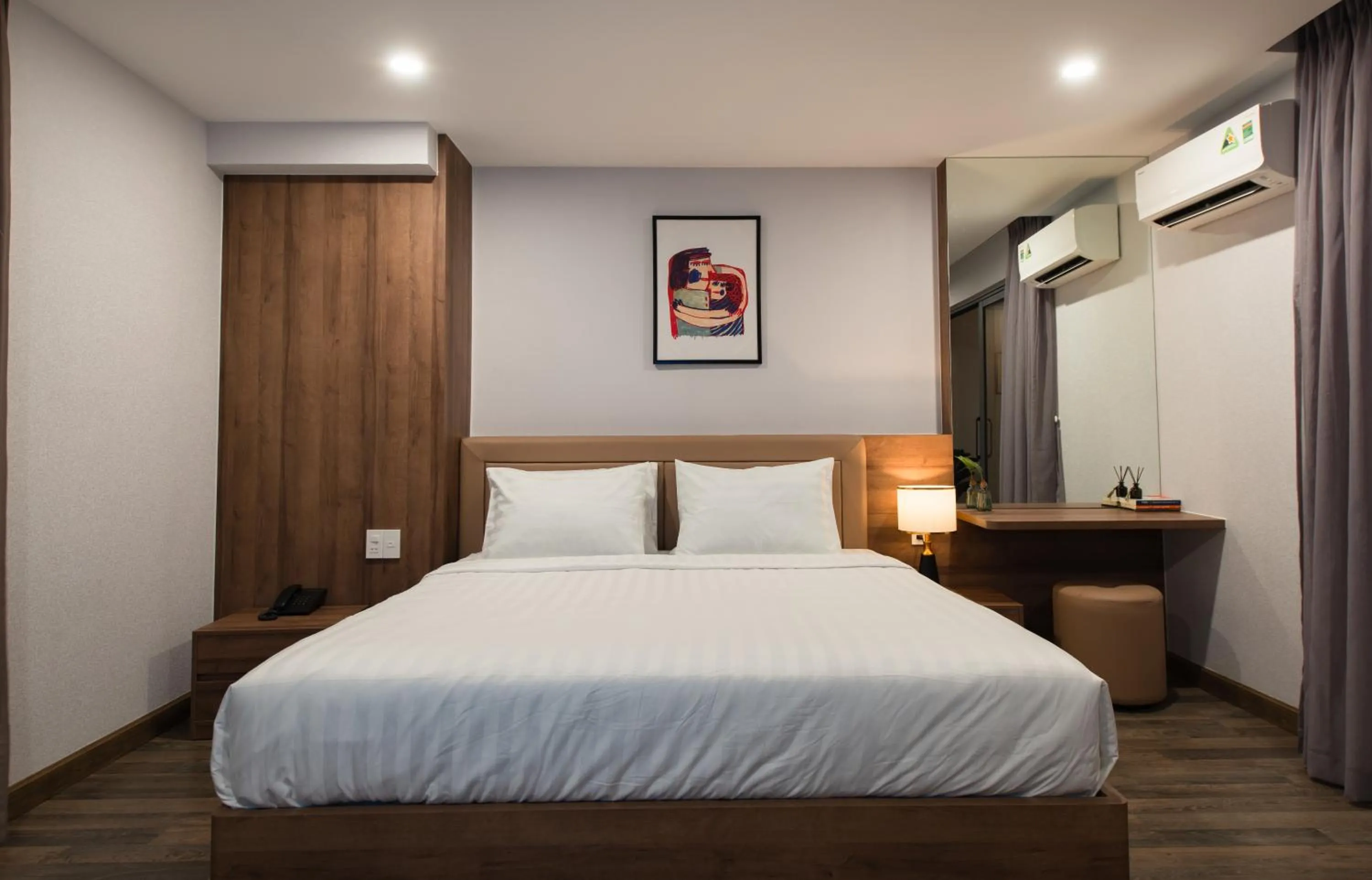 Bed in The Anchor Apartment - Nha Trang