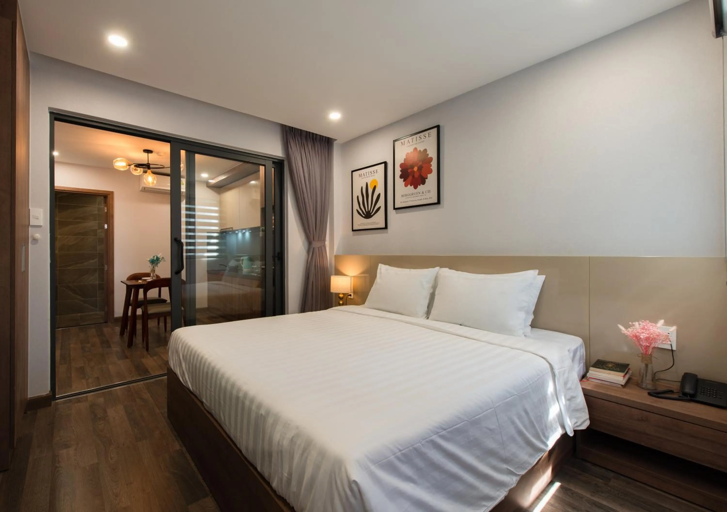 Bed in The Anchor Apartment - Nha Trang