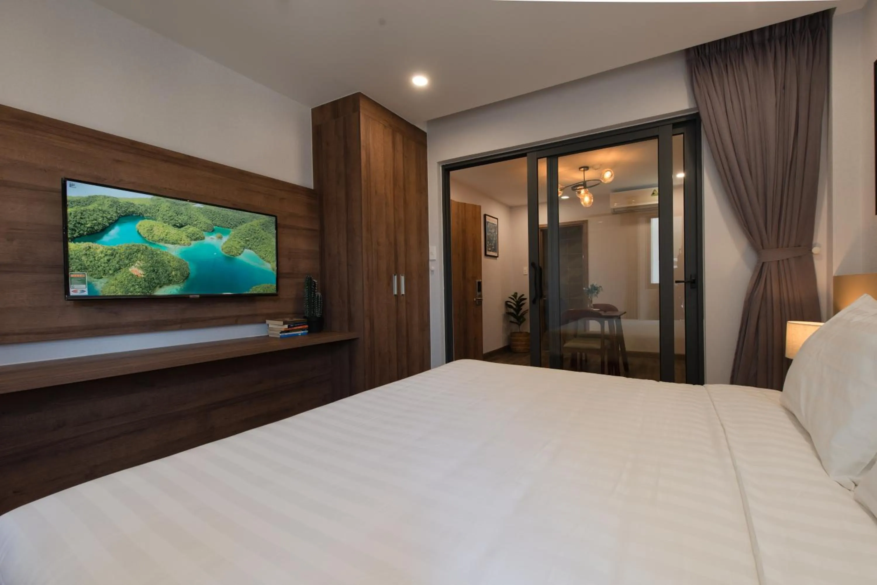 Bed in The Anchor Apartment - Nha Trang