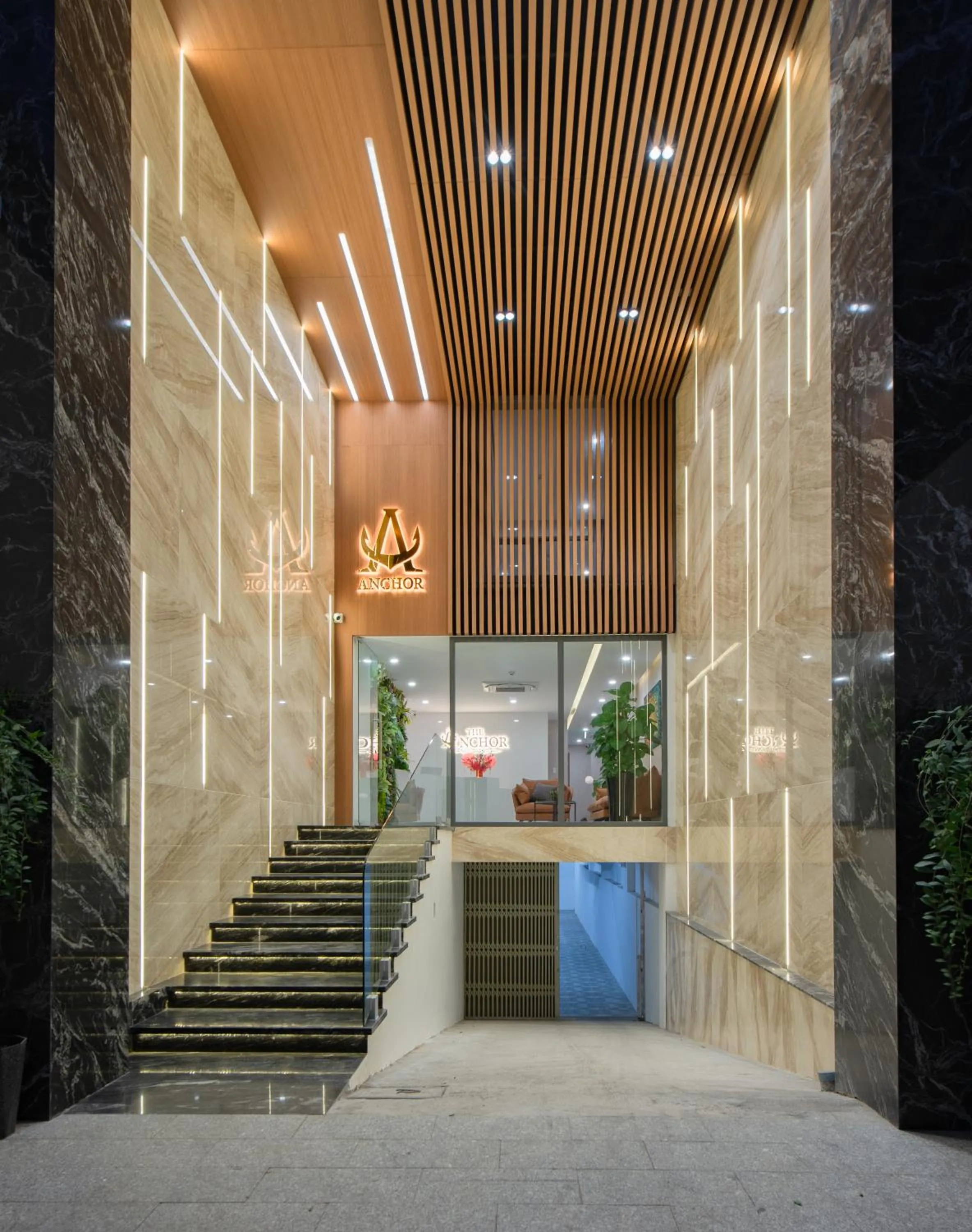 Facade/entrance in The Anchor Apartment - Nha Trang