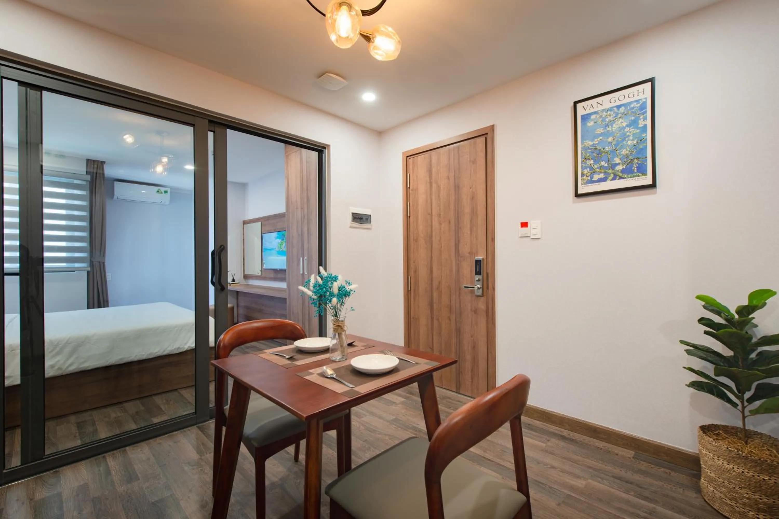 Photo of the whole room, Bed in The Anchor Apartment - Nha Trang