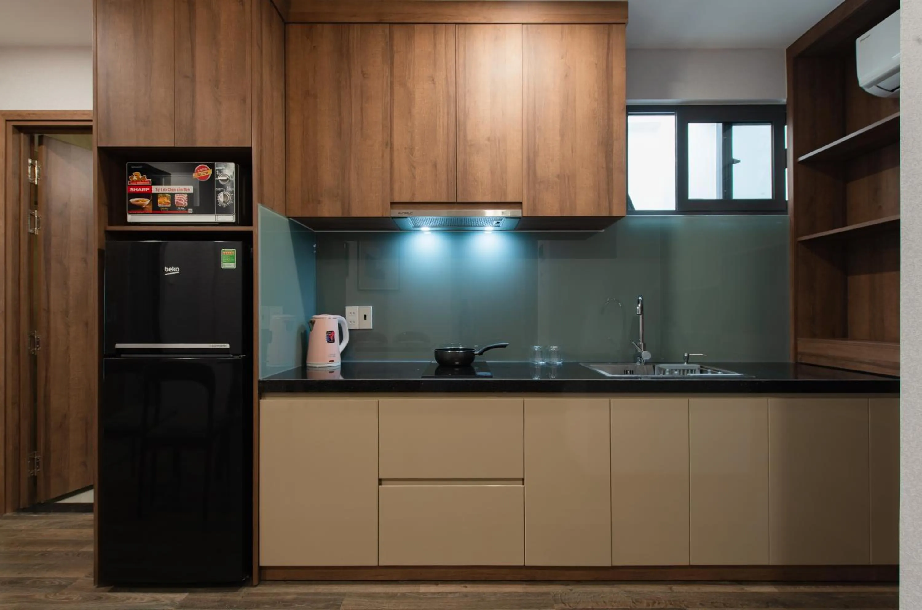 Kitchen or kitchenette in The Anchor Apartment - Nha Trang
