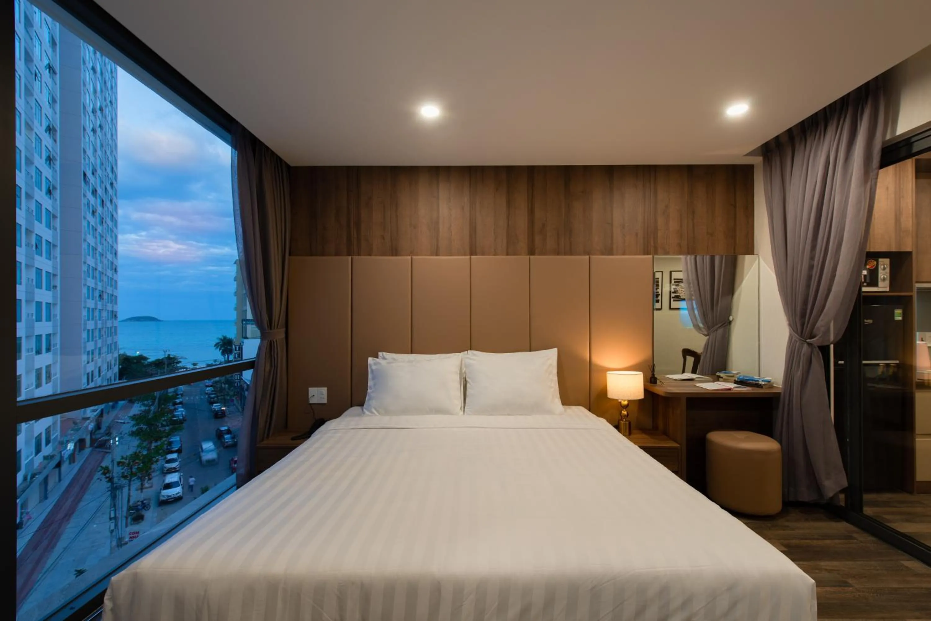 Bed in The Anchor Apartment - Nha Trang