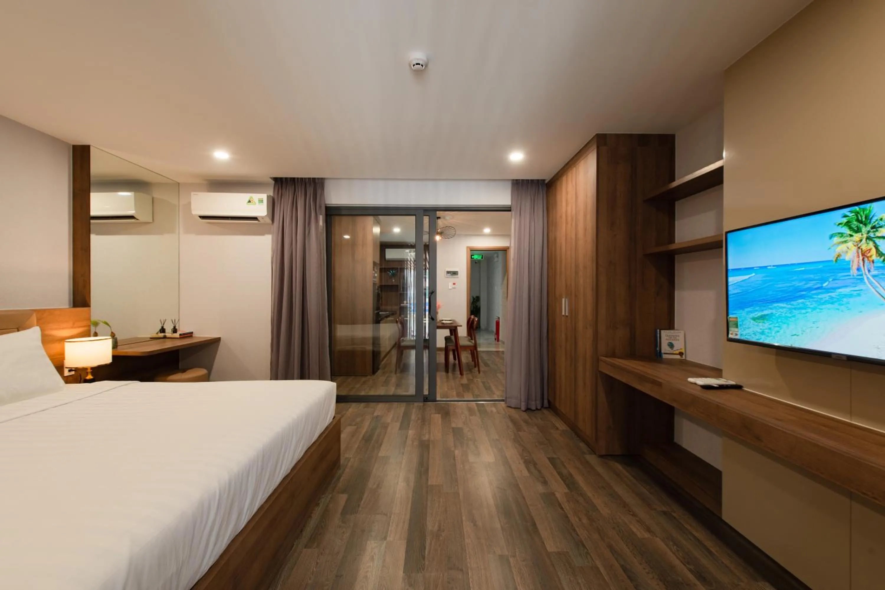 Bed in The Anchor Apartment - Nha Trang