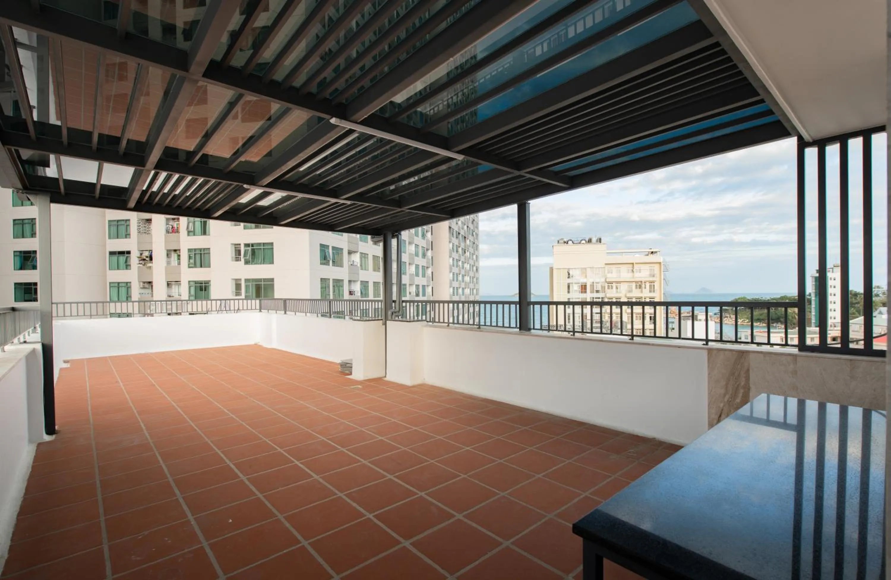 Balcony/Terrace in The Anchor Apartment - Nha Trang