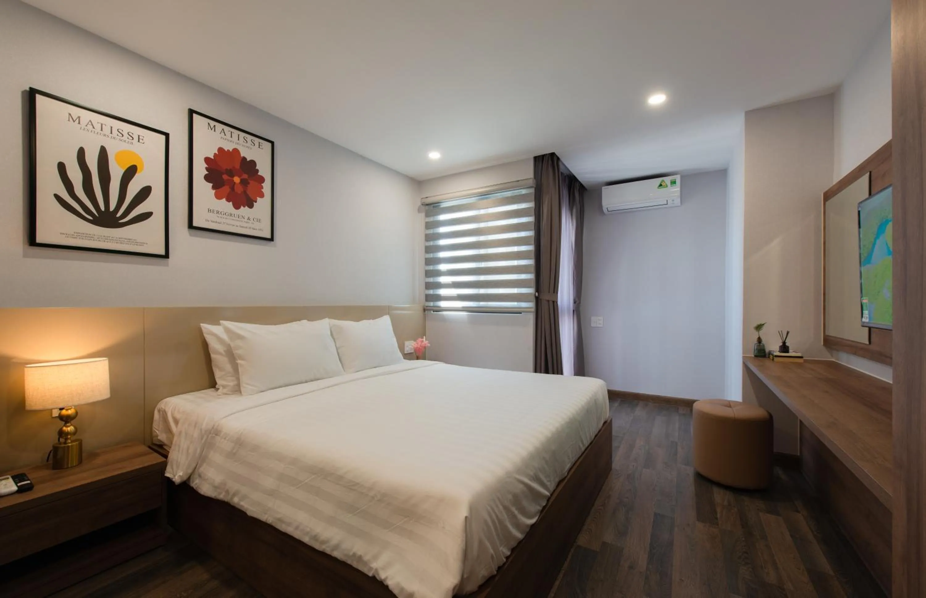 Bed in The Anchor Apartment - Nha Trang
