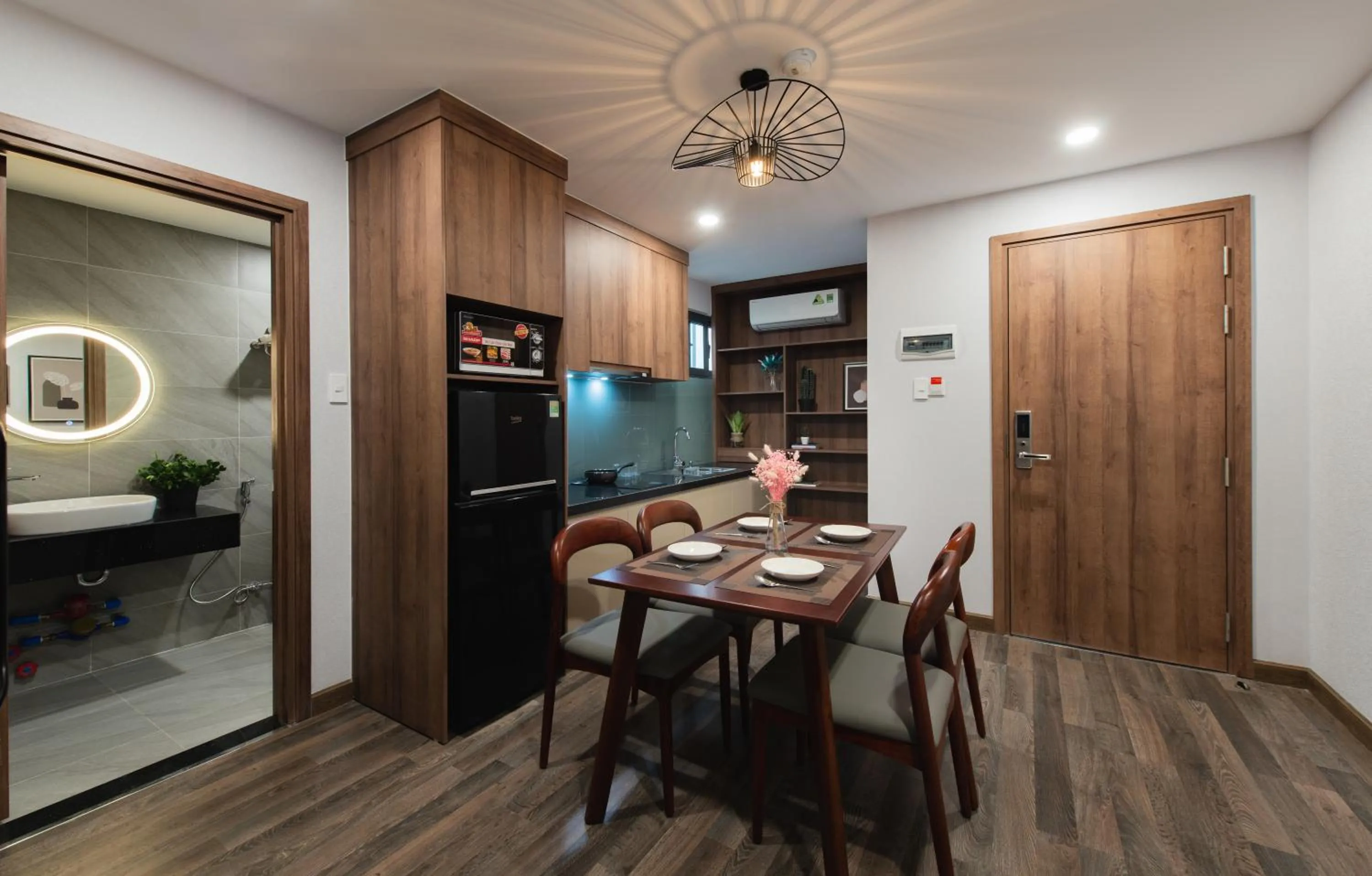 Dining area in The Anchor Apartment - Nha Trang