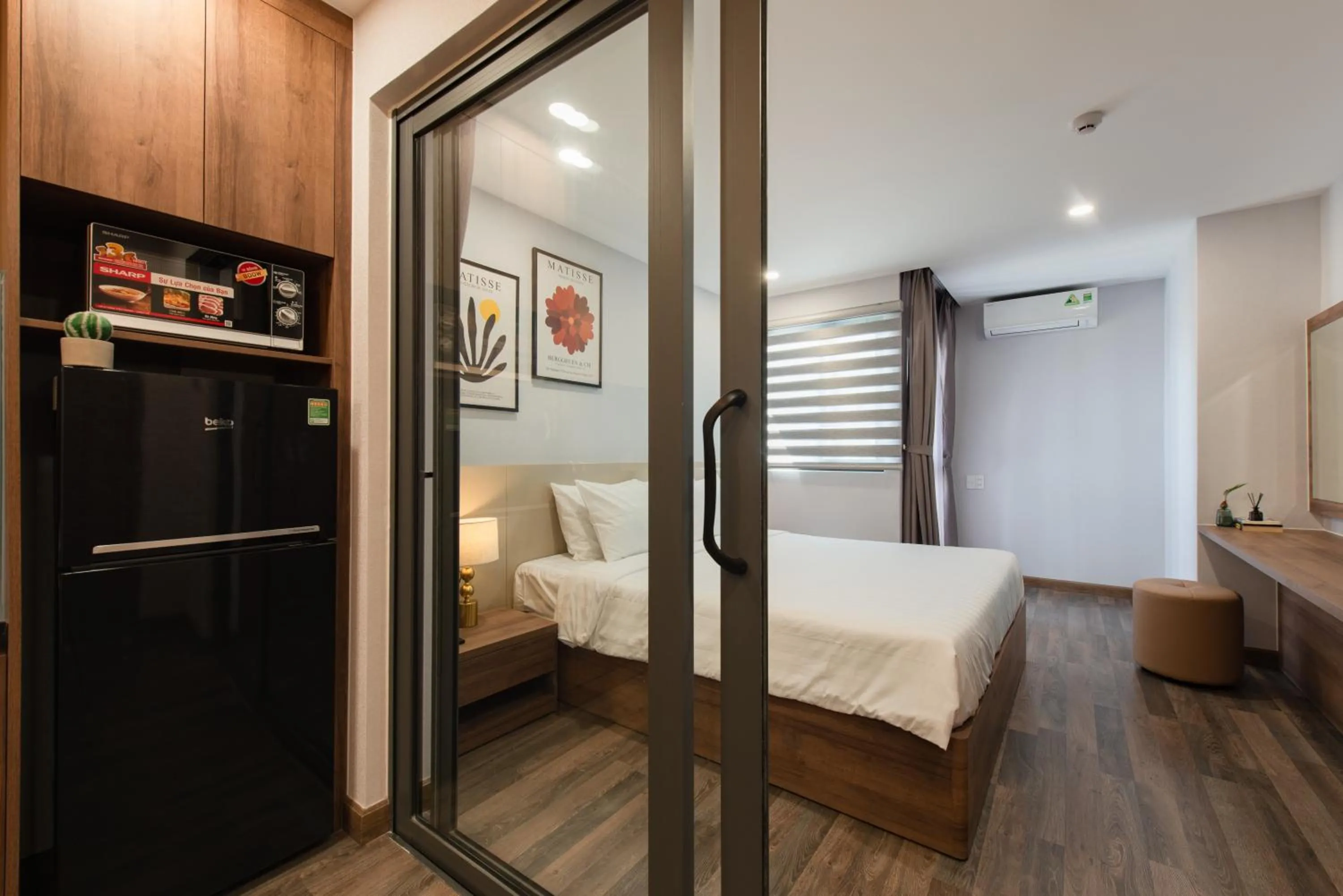 Bed in The Anchor Apartment - Nha Trang