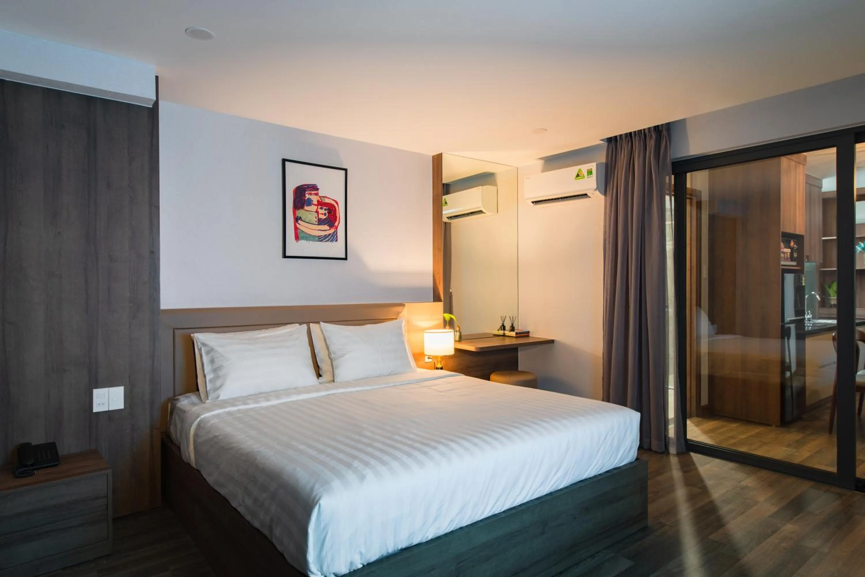 Bed in The Anchor Apartment - Nha Trang