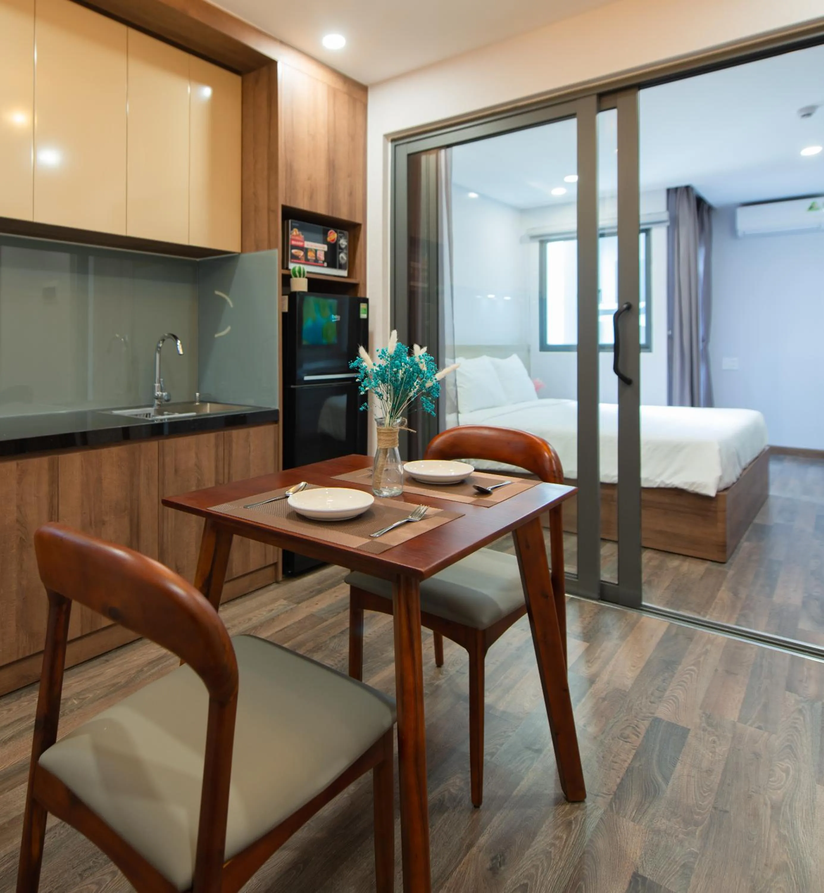 Seating area in The Anchor Apartment - Nha Trang