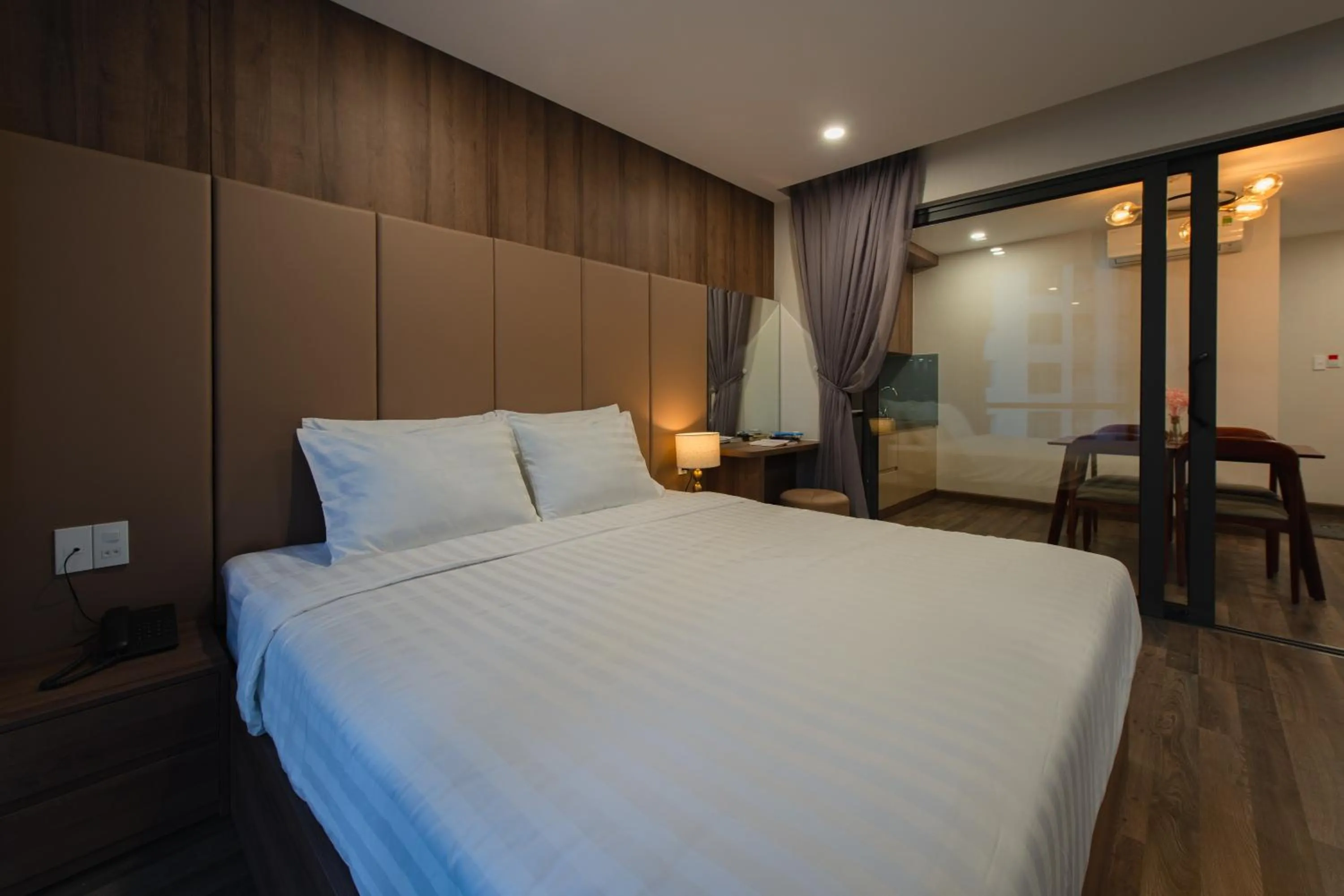 Bed in The Anchor Apartment - Nha Trang