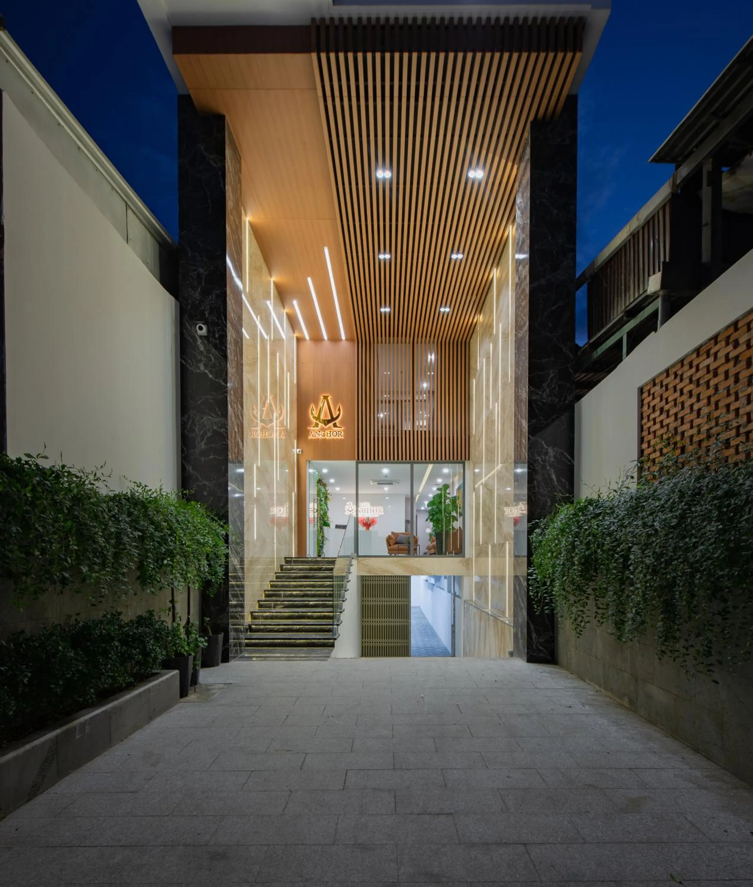 Facade/entrance in The Anchor Apartment - Nha Trang