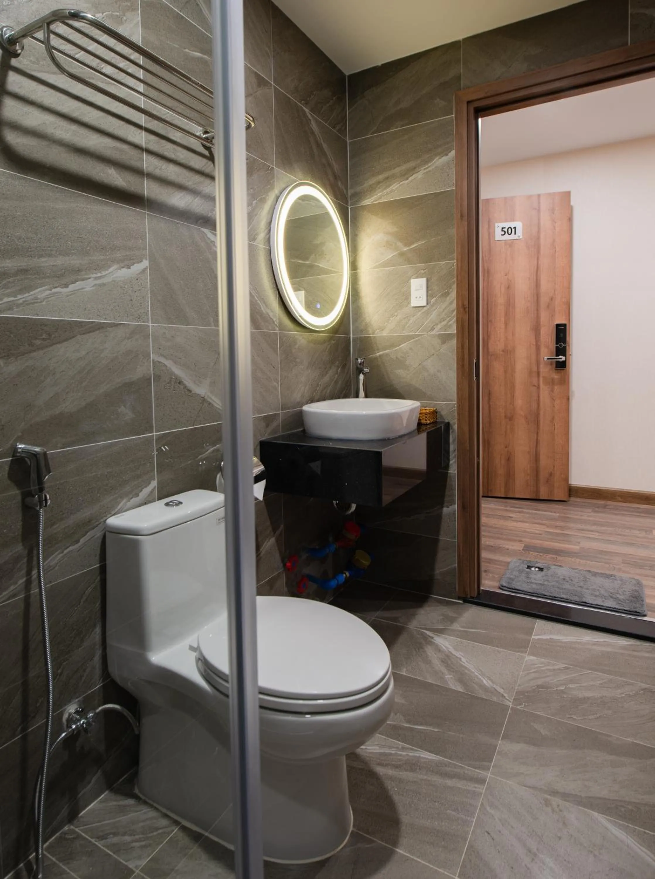 Toilet in The Anchor Apartment - Nha Trang